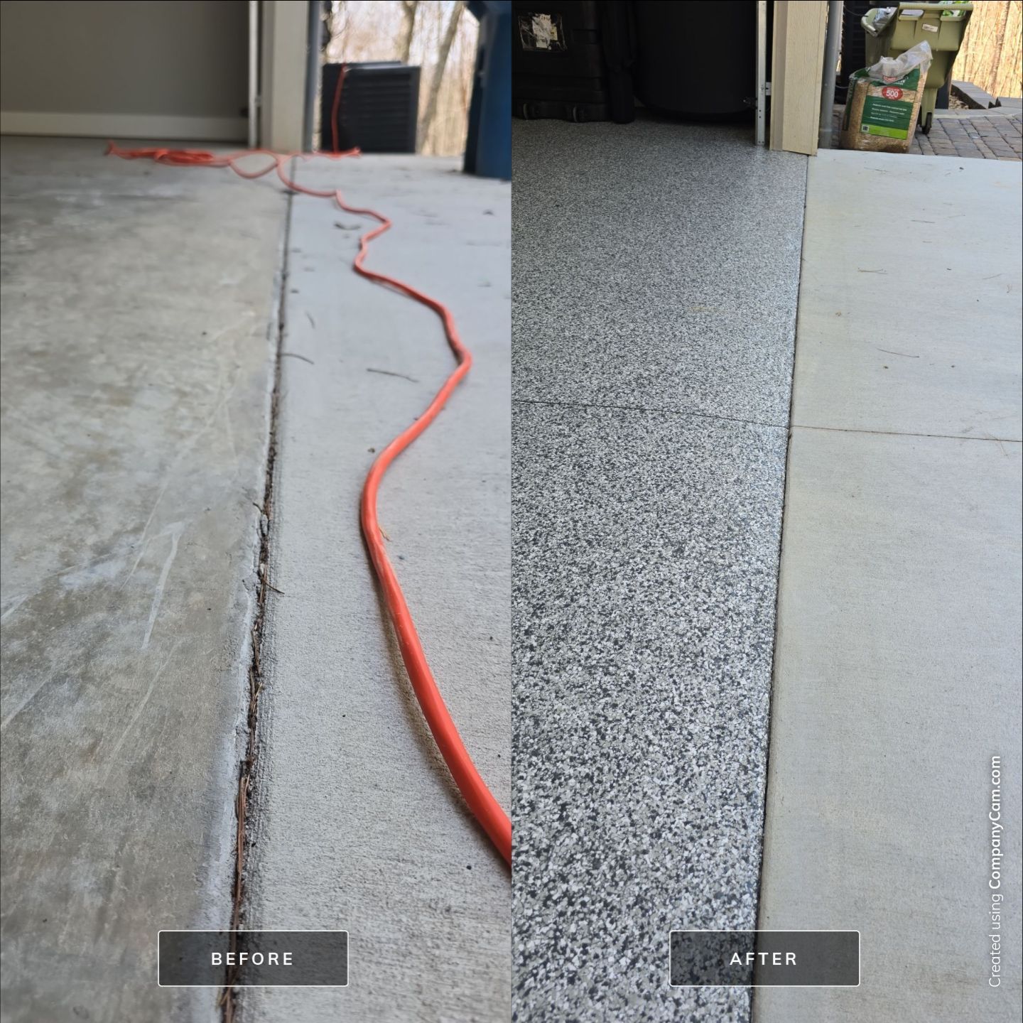 Garage using Wombat by Elite Floor Solutions