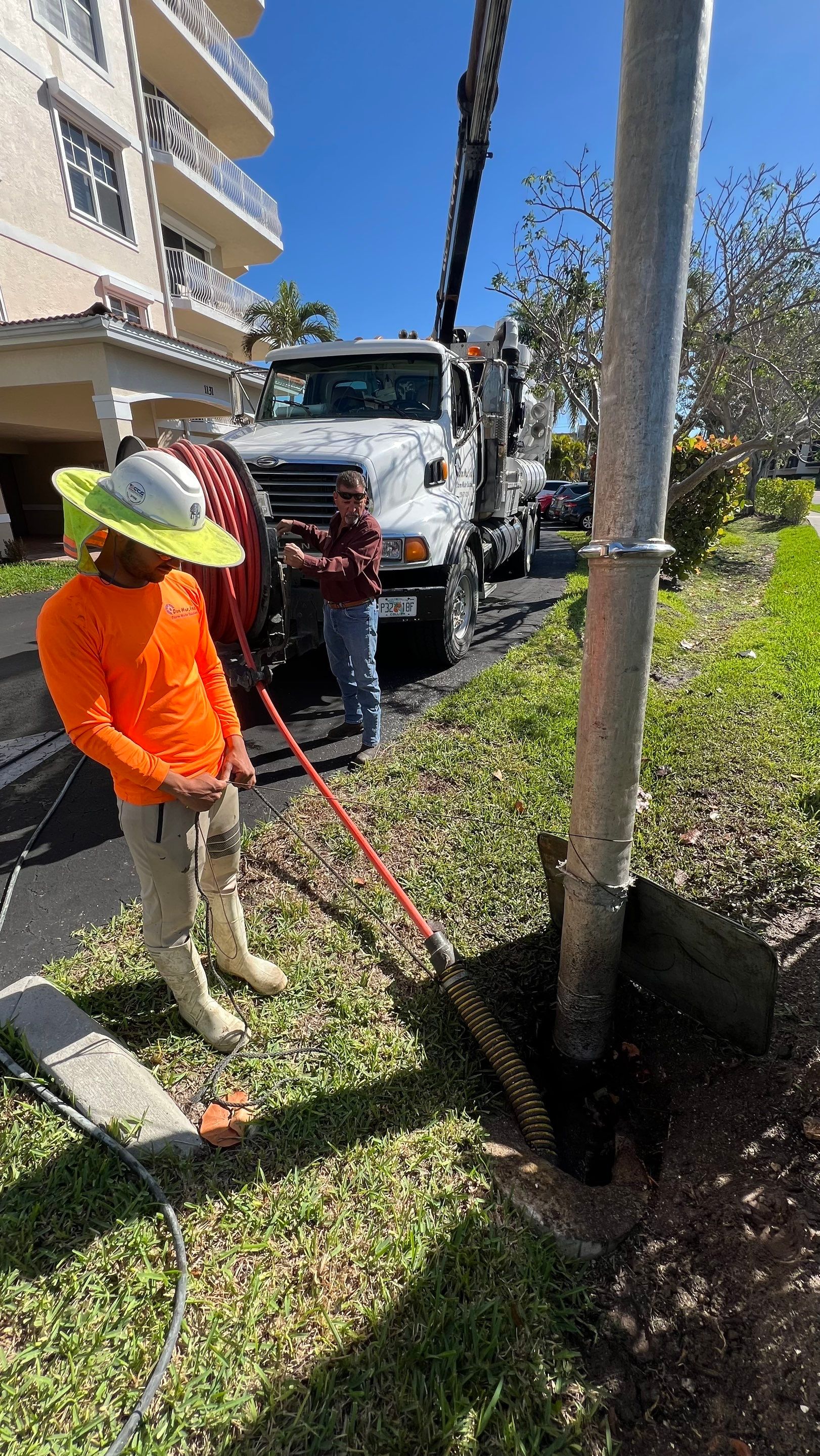 Condo Complex Stormwater System Maintenance by Don Mar, Inc. Storm Water Solutions