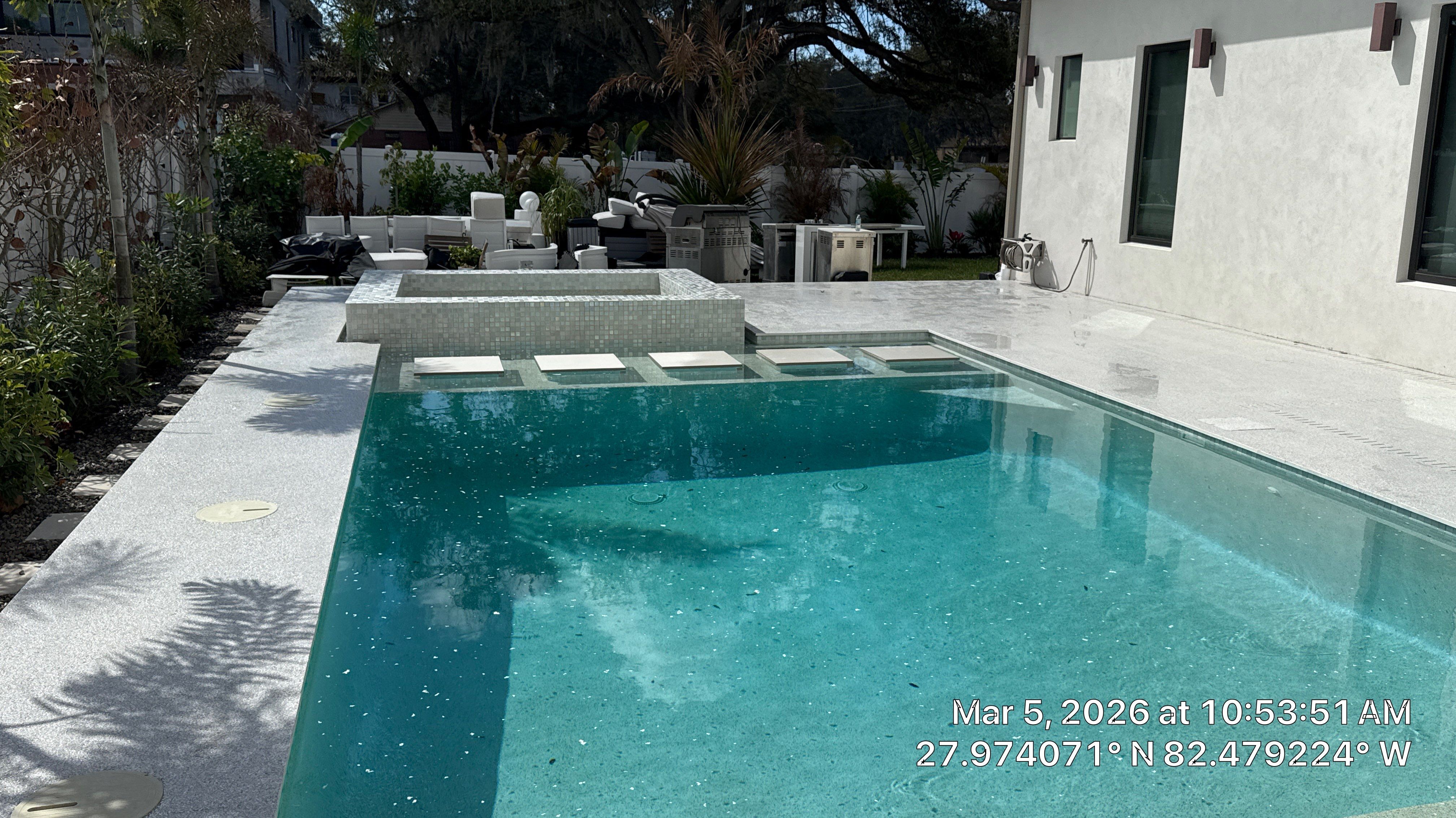 Luxury Pool Deck Coating - Simiron Certified by Performance Floors & Coating