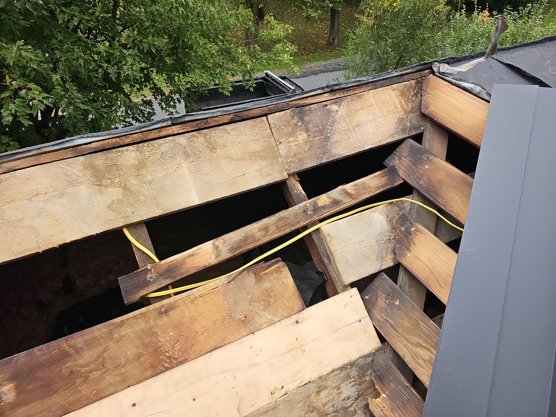 Metal Roof and Gutter Replacement by Winchester Roofing