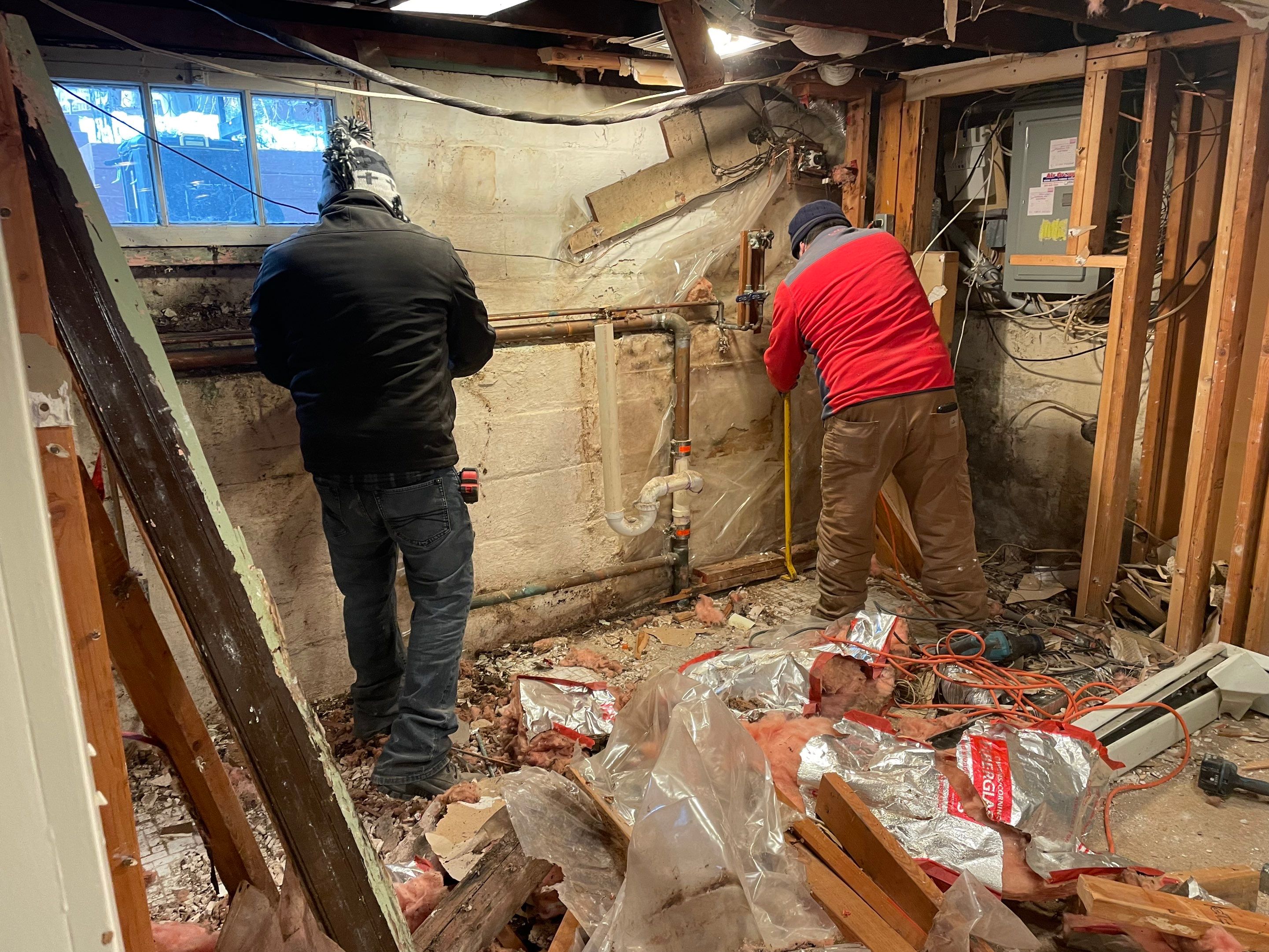 Bathroom Remodel using Tile by Home Concepts Construction