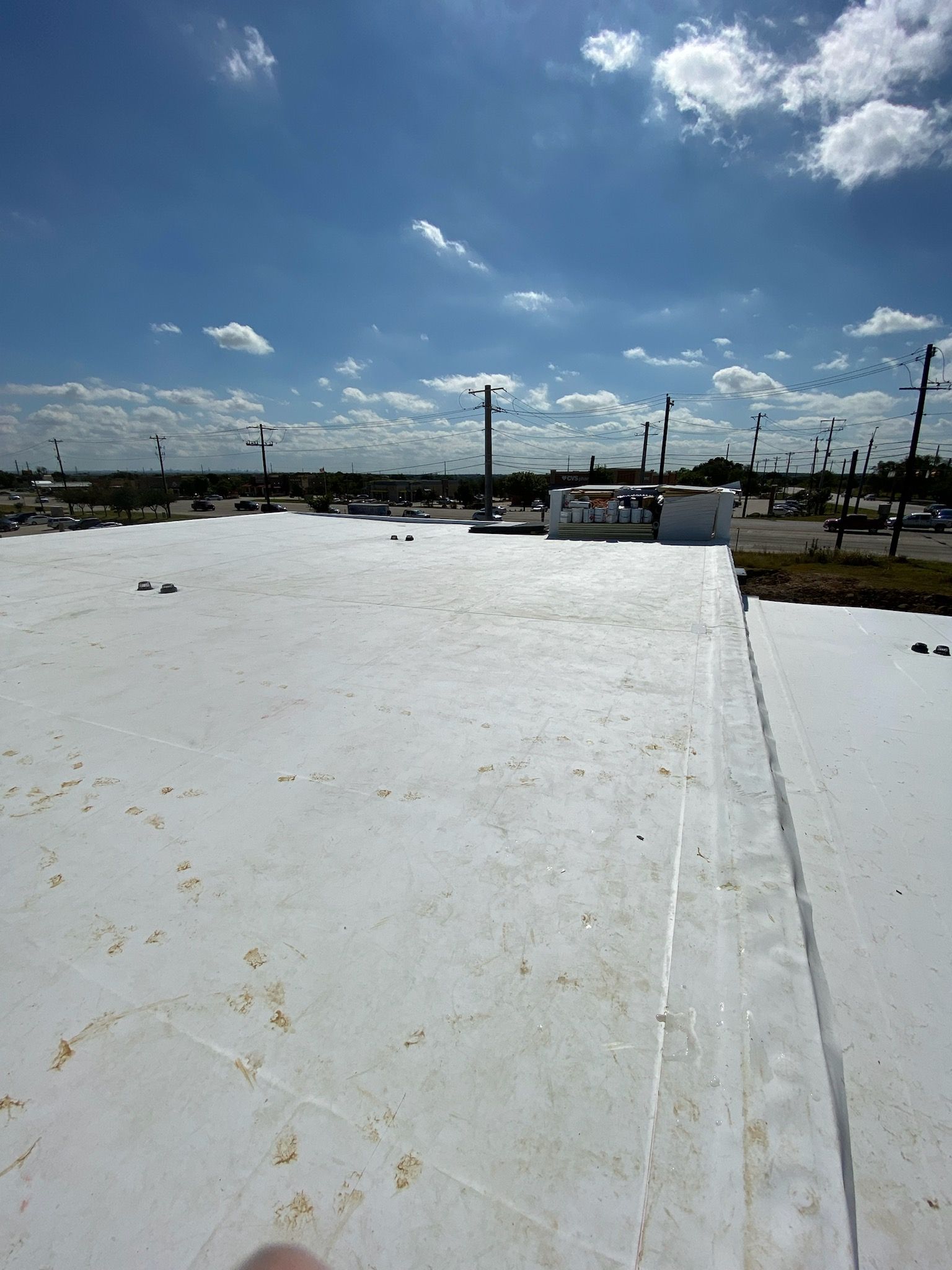 Bank of America - Commercial Roofing Installation using GAF Everguard TPO by Roof Experts
