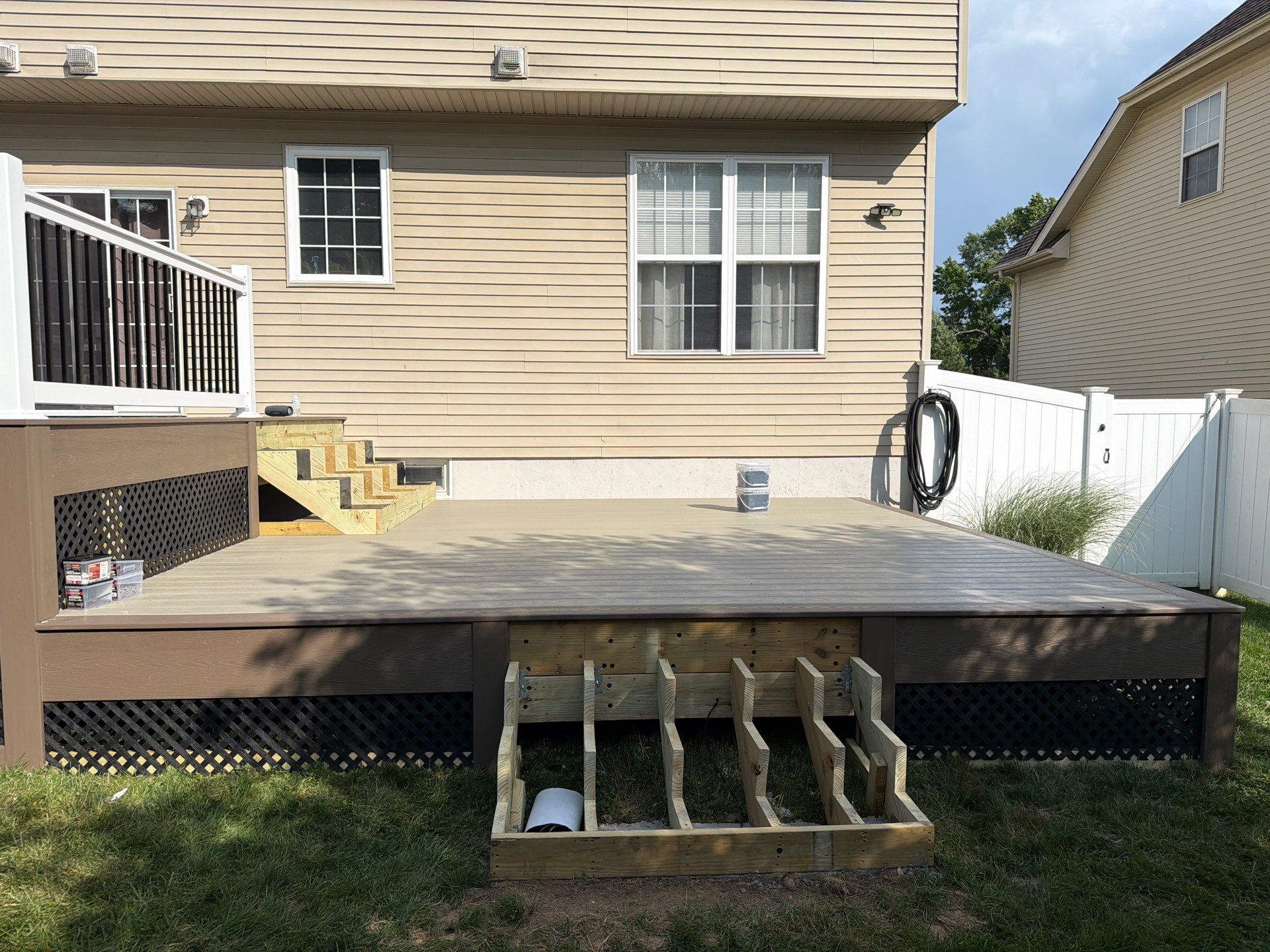 New Deck in Fieldsboro, New Jersey by deck guardian
