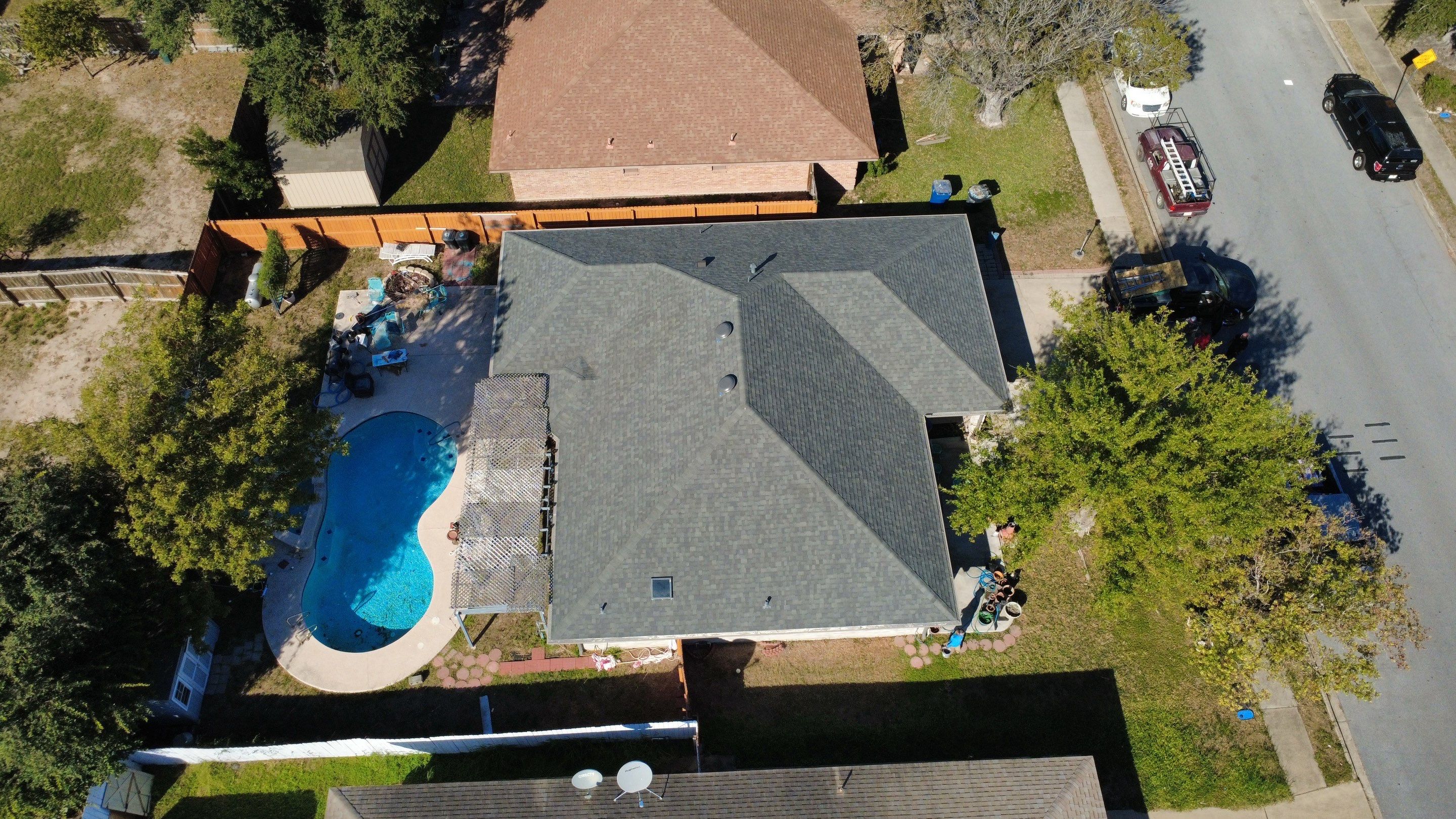 Roofing Replacement using Owens Corning Oakridge Shingles  by Trace Roofing & Construction