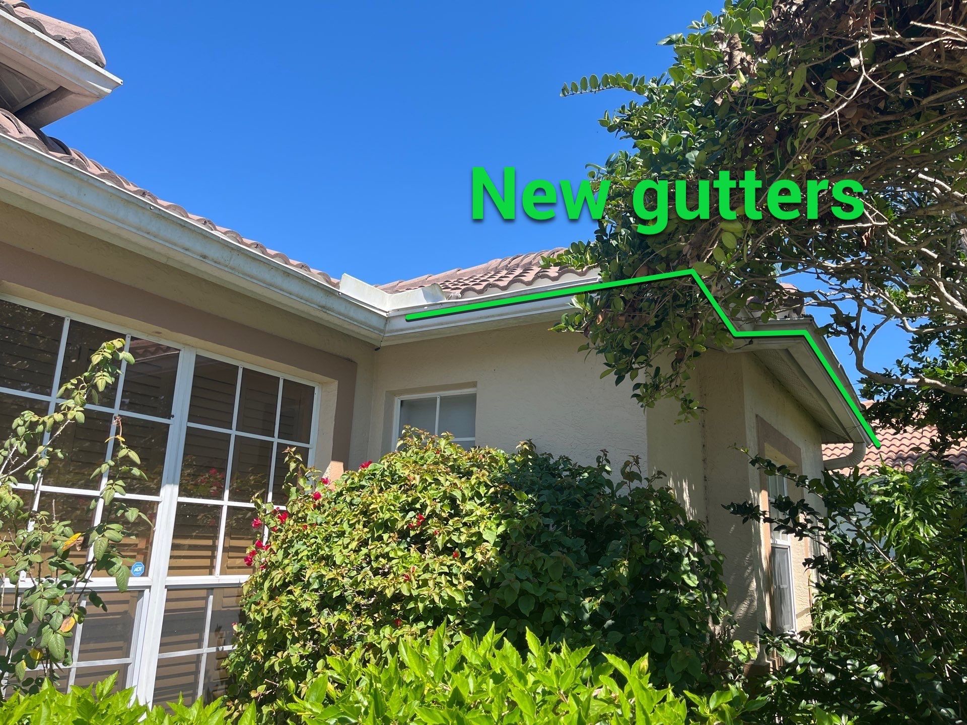 7 inch seamless gutters using K-Style Seamless Gutters in Sarasota FL by Gutter Professors