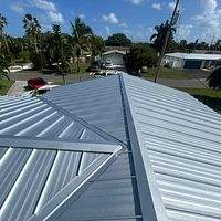 24ga 1.5" Mechanical Seam Mill Finish by Total Roofing System The Metal Roof Experts