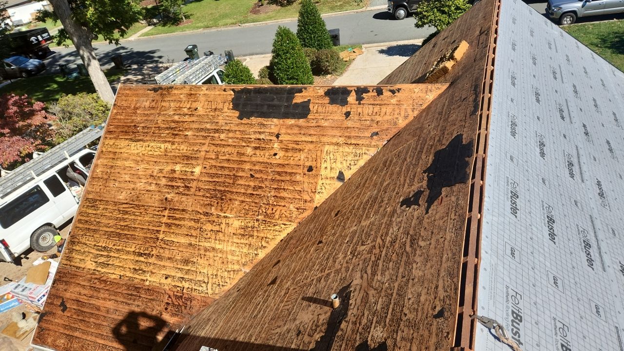 New Roof and 6 inch Gutters by Just In Time Roofing and Restoration