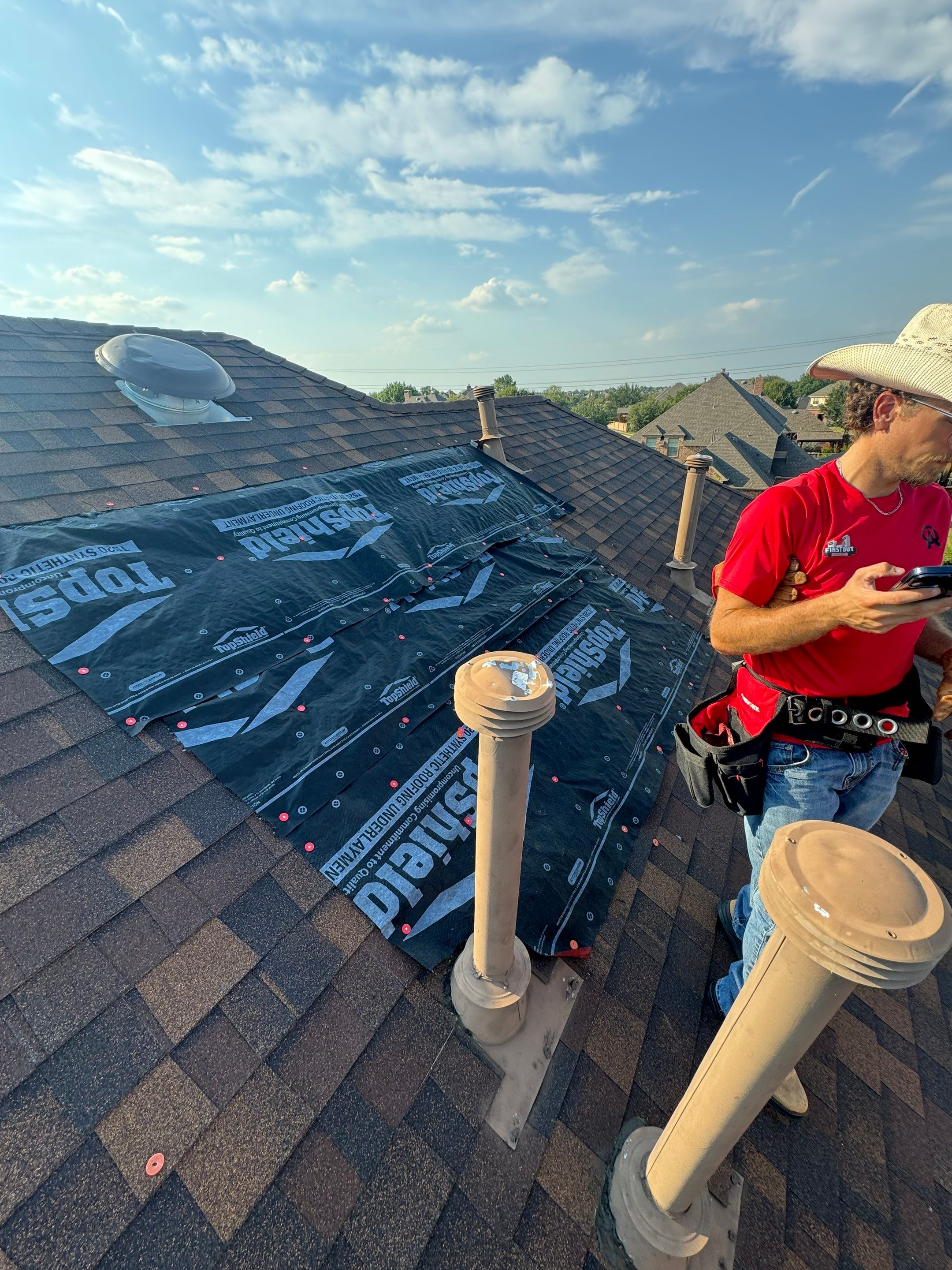 Certainteed Moire Black by First Out Roofing 