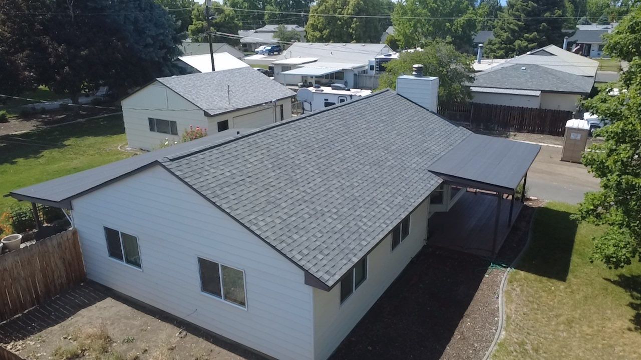 Residential Roof Replacement and Flat Roof Conversion Jefferson St Richland, WA by Alpine Roofing