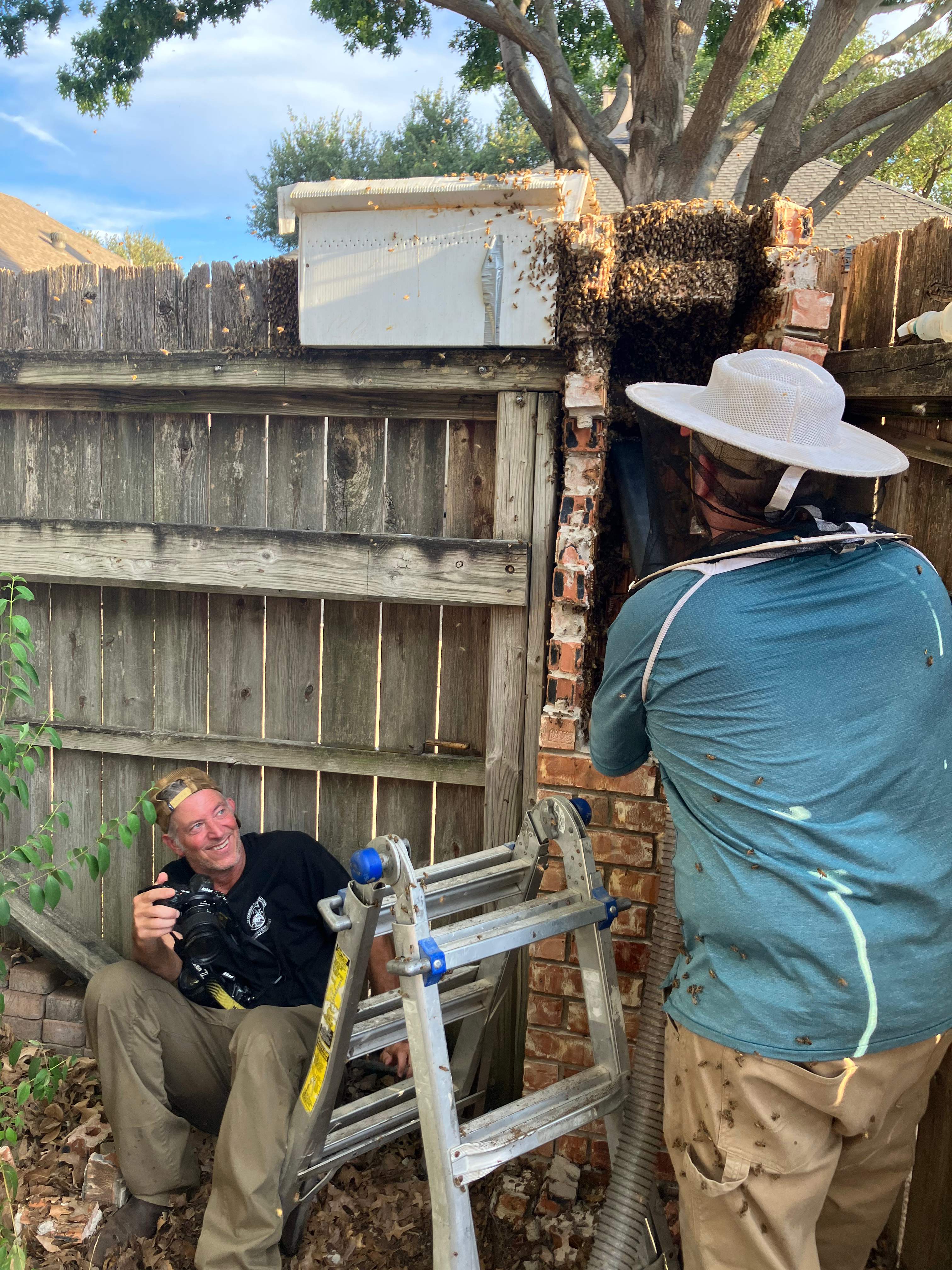 Brick Column by Rockwall Honey Bee Company