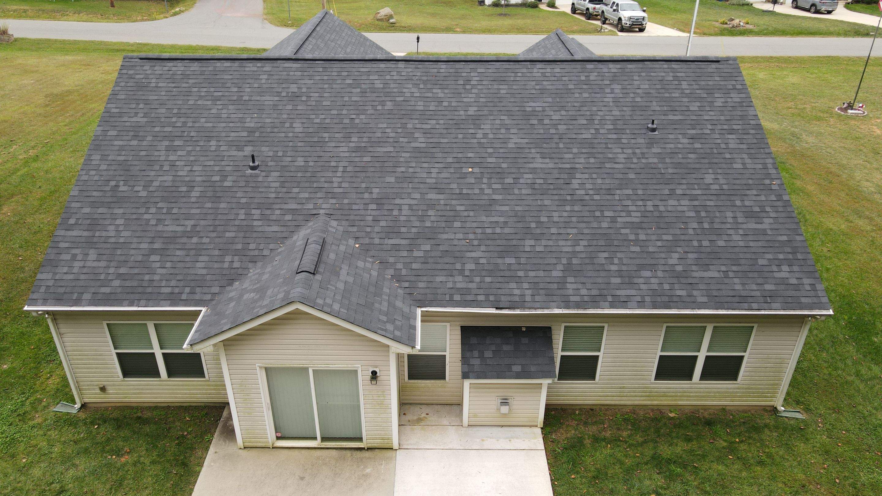 Residential Roofing Installation using Owens Corning Oakridge Onyx Black by RISE Roofing & Restoration, LLC