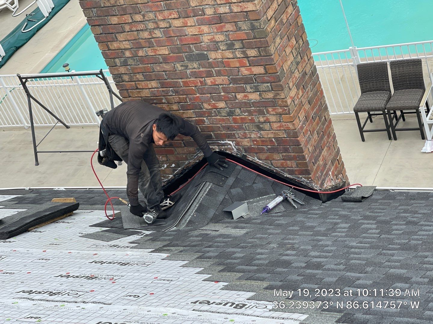 Residential Roofing Installation using GAF Timberline HDZ by Undersun Roofing 