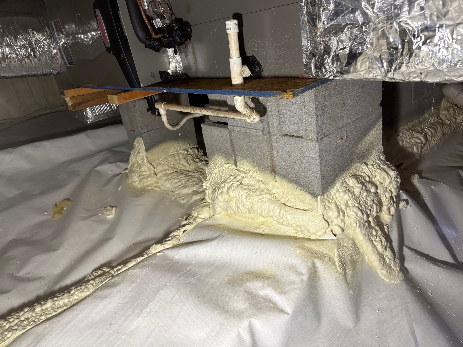 Project in Martinsburg by HomeGuard Foam and Foundation