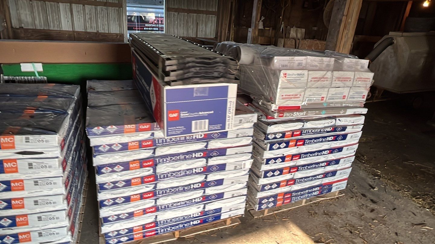 Barn Roofing Installation using GAF Timberline HDZ Charcoal by Nitro Roofing and Construction