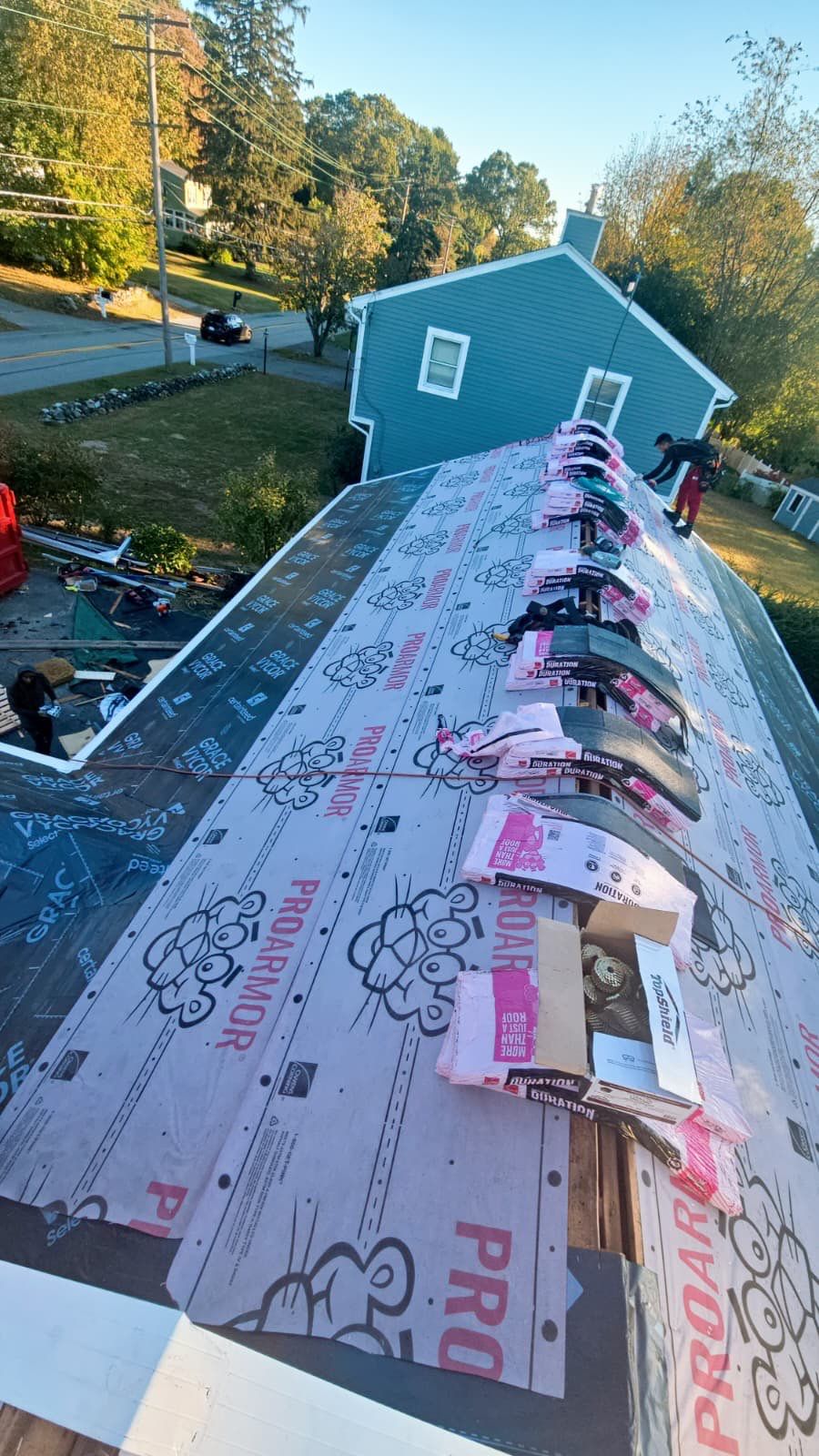 Full Roof Replacement & EPDM Integration | Tewksbury, MA by Mighty Dog Roofing of Greater Middlesex County
