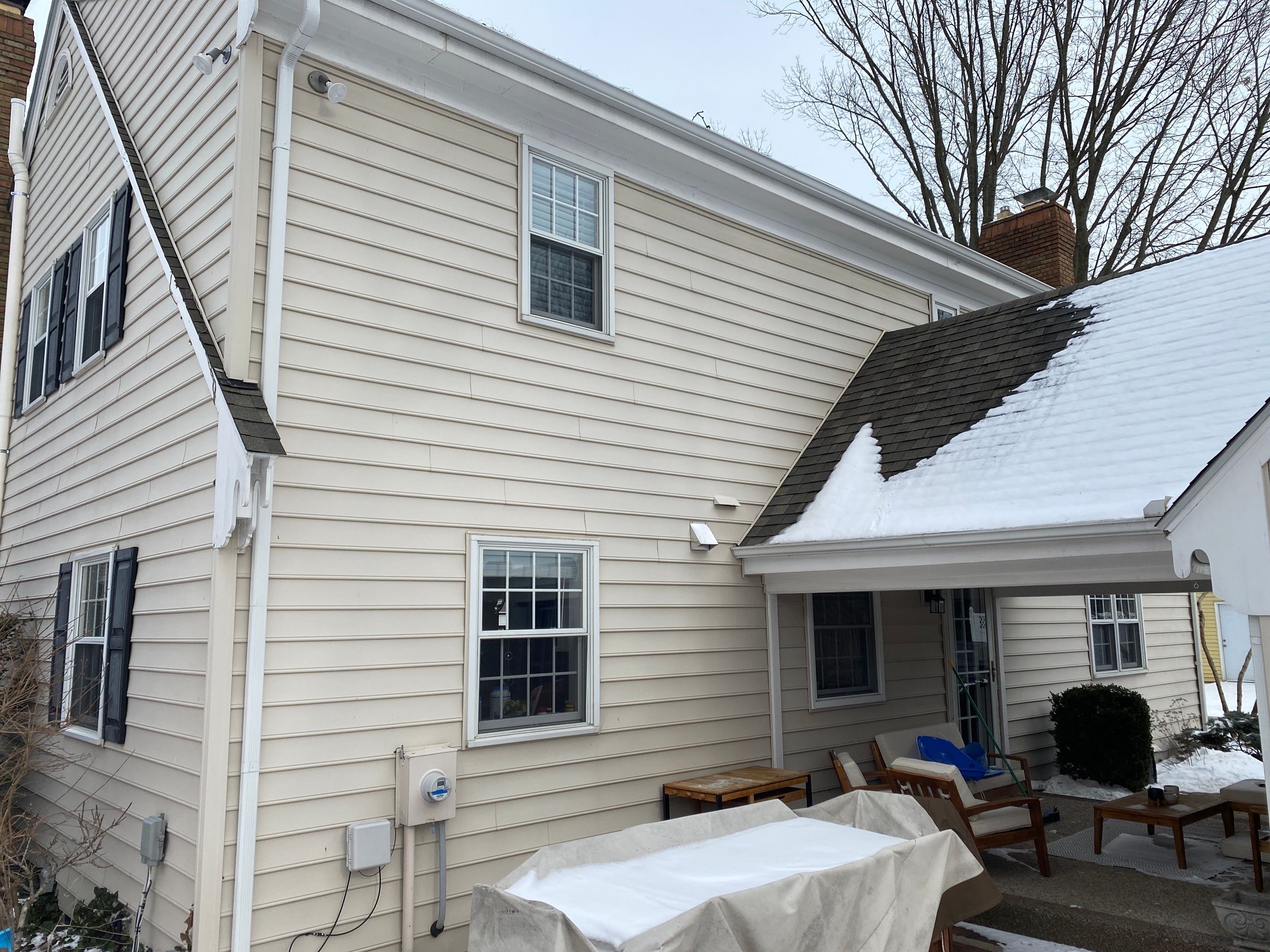 Residential Roofing Installation using James Hardie Fiber Cement Lap Siding and Certainteed Landmark Pro Shingles by Best Exteriors Inc
