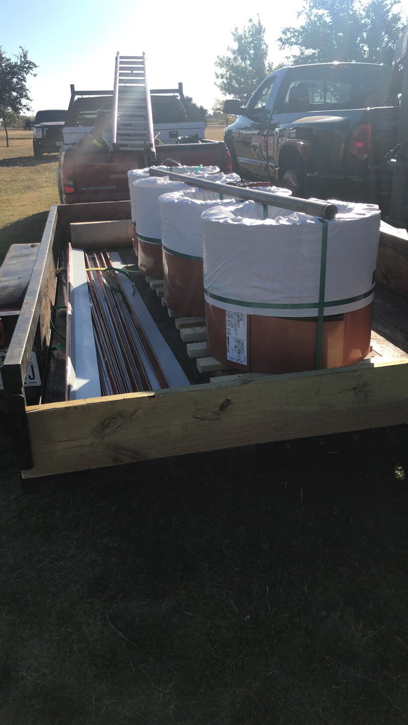 R-Panel Metal Roof Replacement by First Out Roofing 