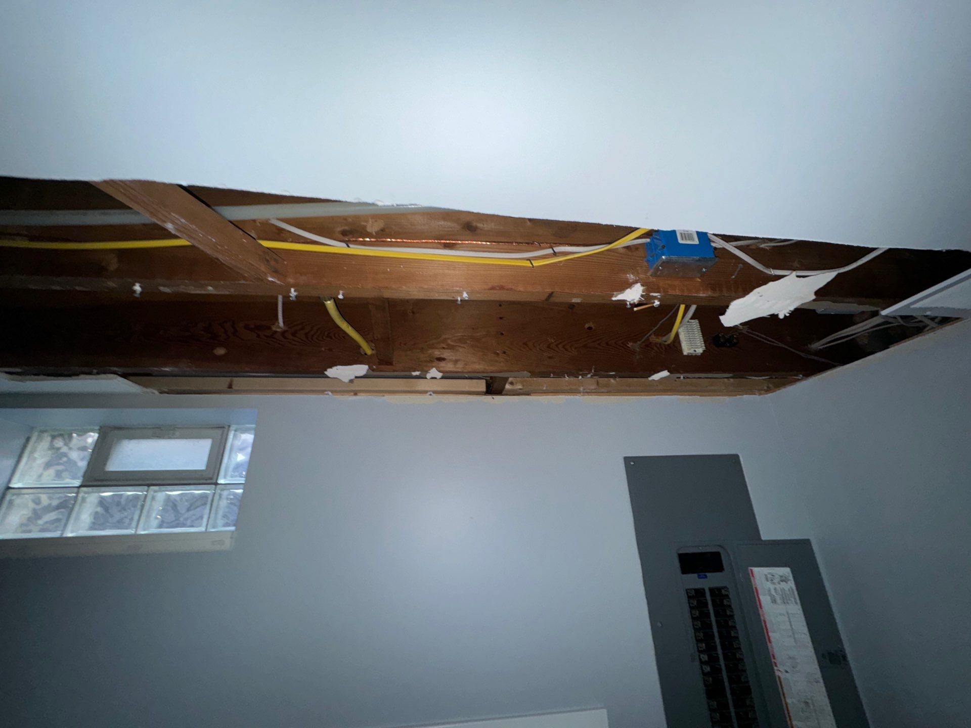 Interior painting, baseboard repair, and drywall install by Gordon Painting