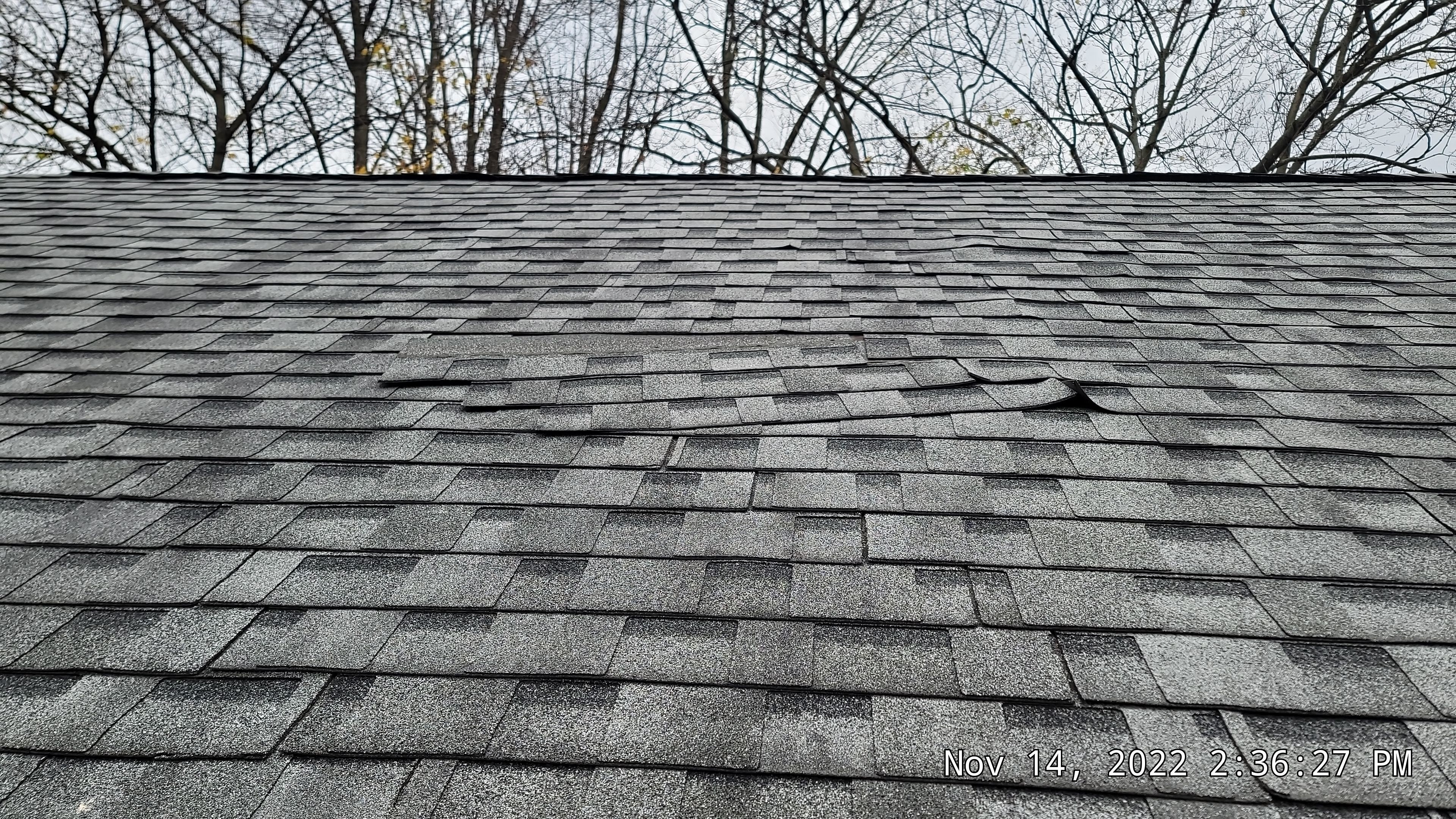 ATLAS PINNACLE COLOR: COASTAL GRANITE DRIP EDGE: BLACK by Eagle Eye Roofing