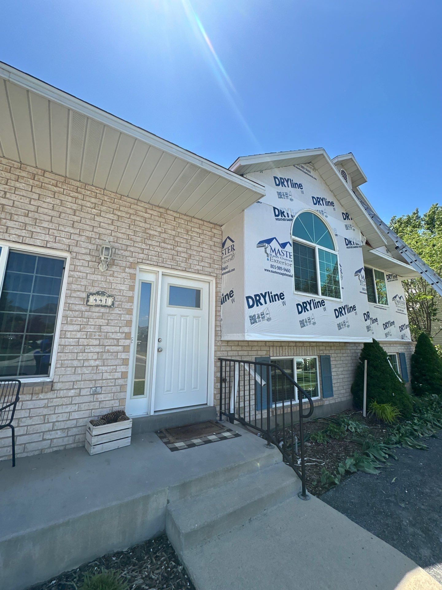 Project in Orem by Master Rain Gutters.