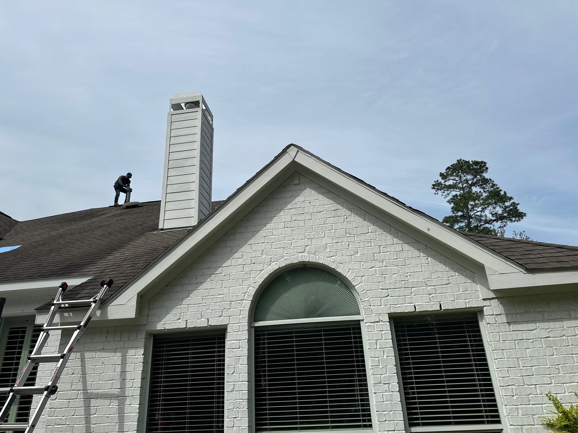 Roof Repair on Two-Story Estate Home — Spring, TX by PL Roofing & SB Roofing, LLC.