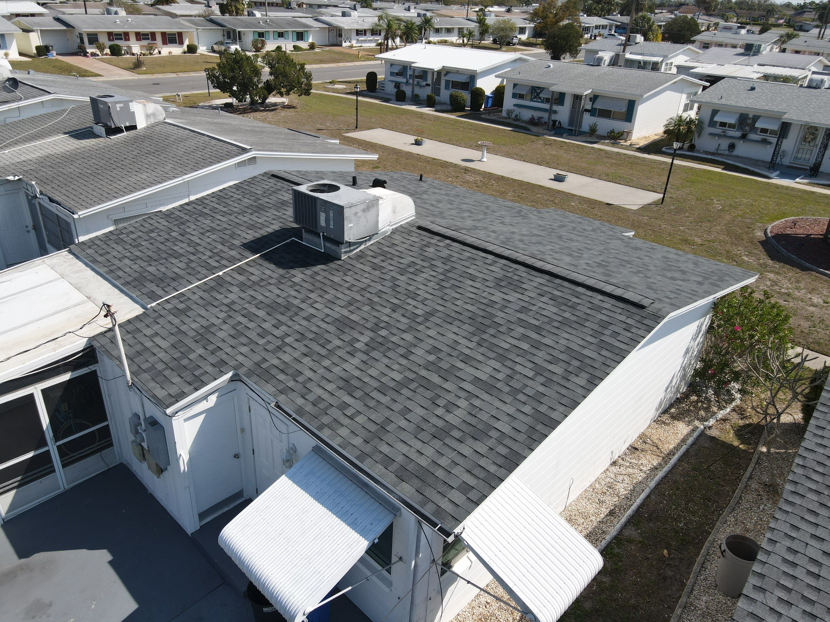 Roof replacement in Sun City Center, FL. by Steadfast Roofing