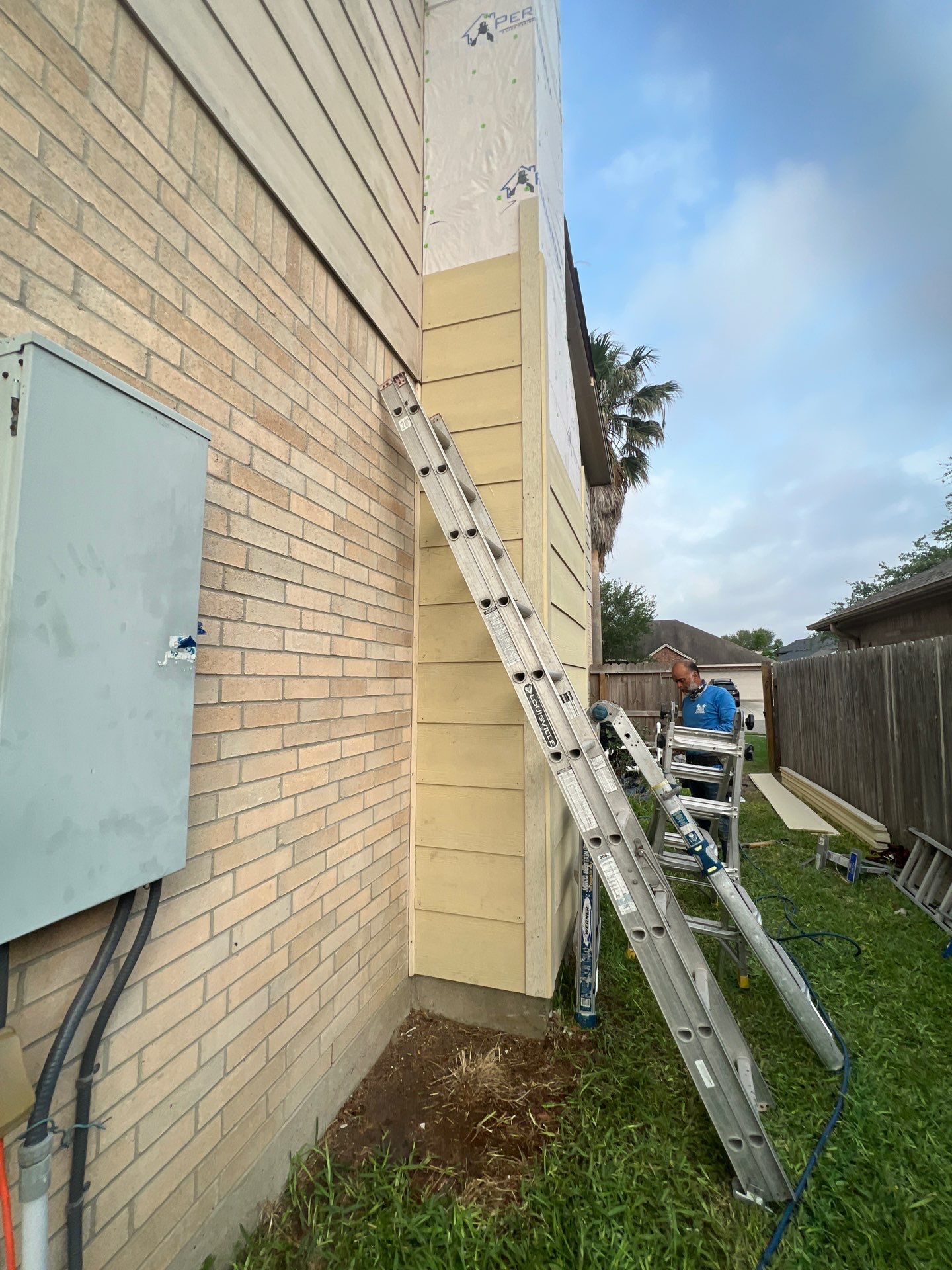 Chimney looks good but its BAD! by Bayfront Roofing and Construction