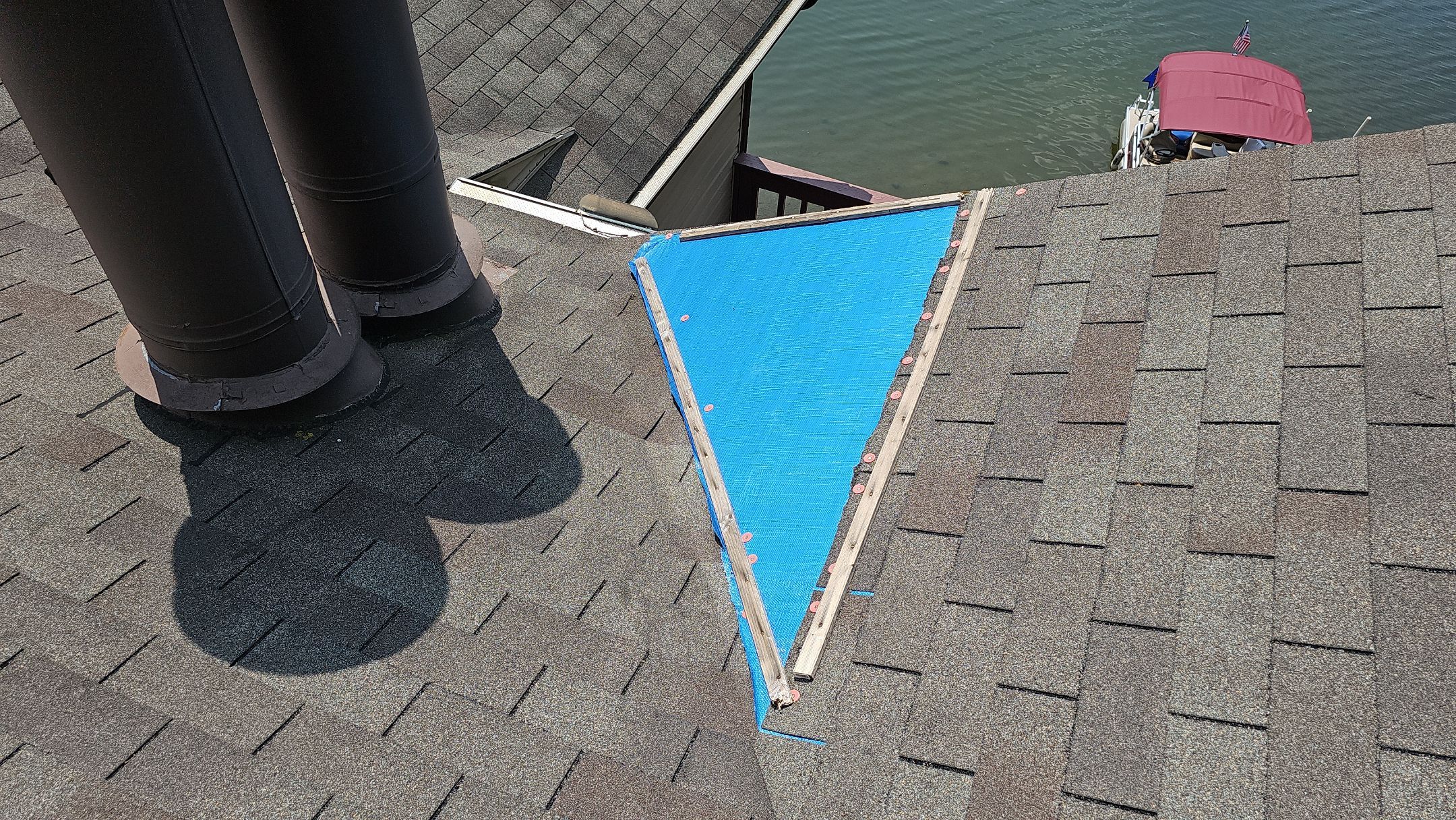 Atlas Pinnacle, Color, Copper Canyon, Drip Edge, Royal Brown by Eagle Eye Roofing
