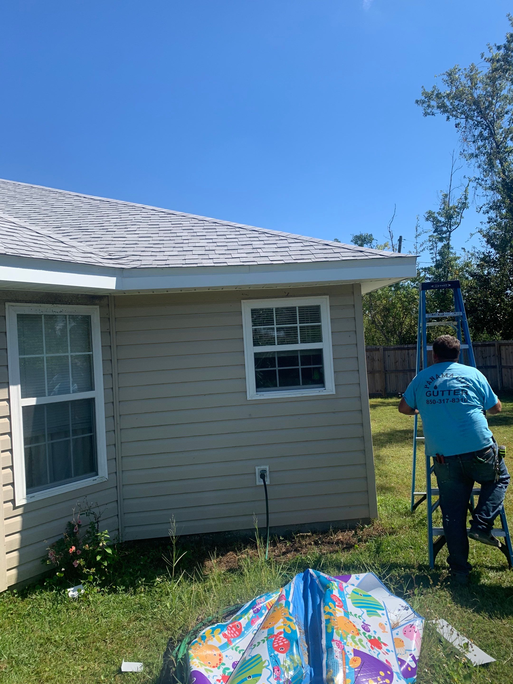 Residential Soffit and Fascia Roof Repair by Gutter Professors