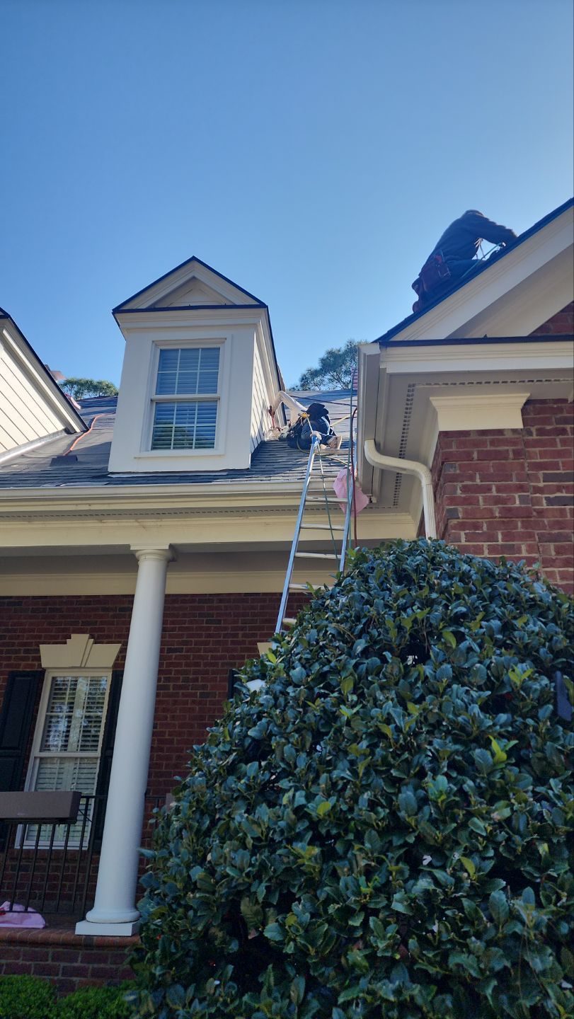 Residential Roofing Installation using Owens Corning Duration Estate Gray by Indigo State Roofing