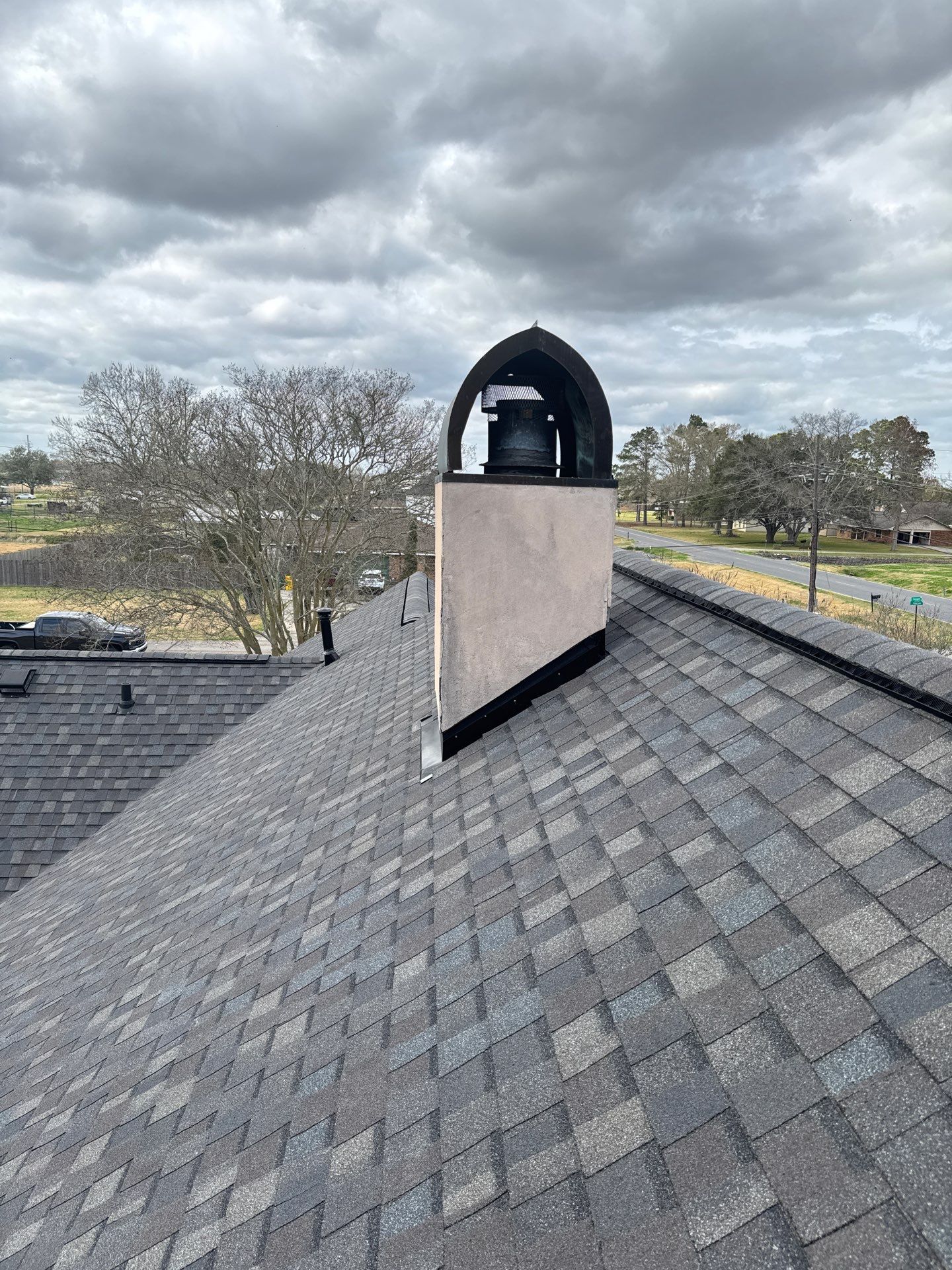 Residential Roofing Installation using Certainteed Landmark Driftwood by Top Team Roofing & Construction