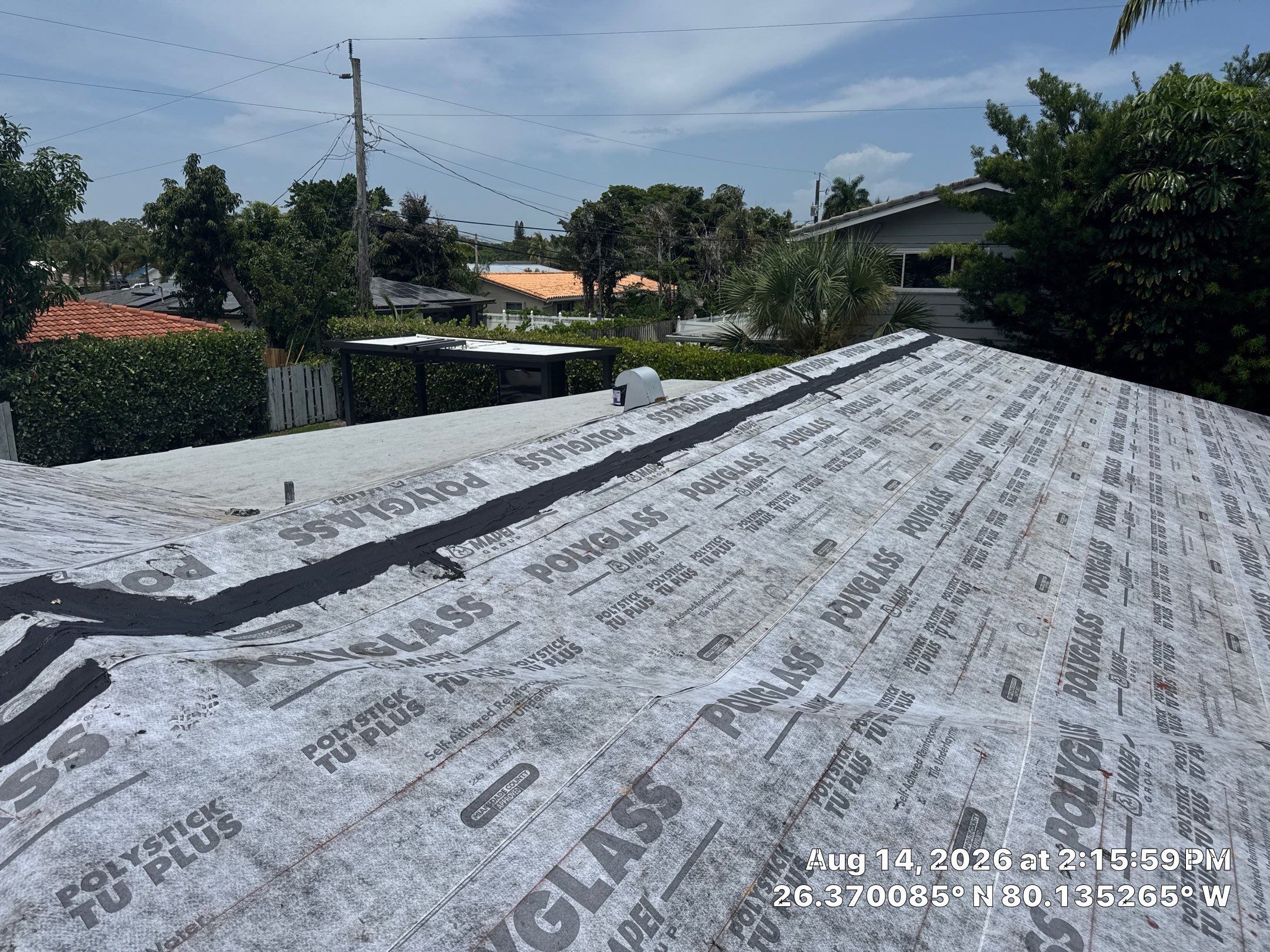 Residential Roofing Installation using Eagle Roofing Tile by BLUES BROTHERS ROOFING