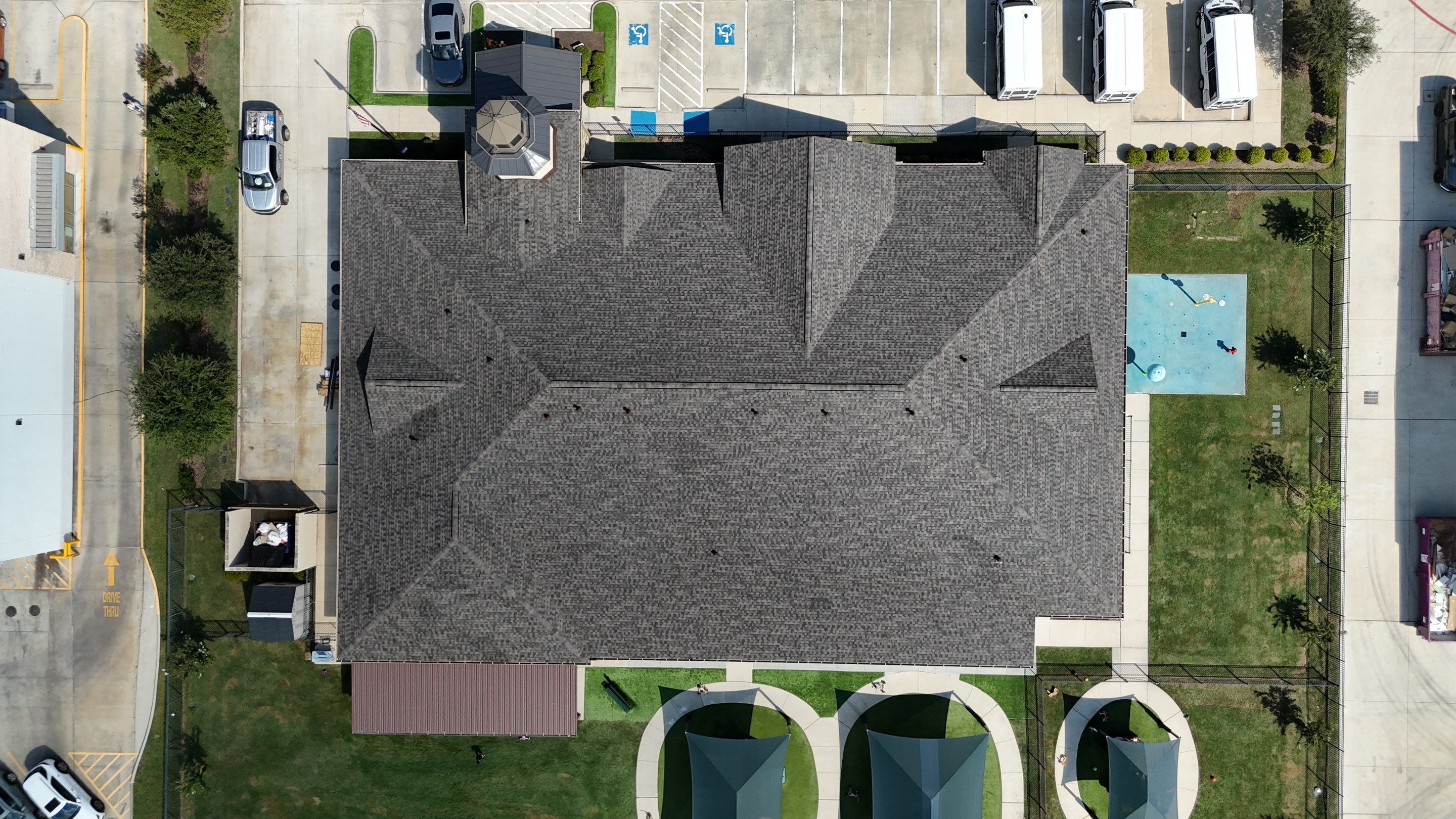 Roof Replacement on a Daycare!  by Core Four Roofing