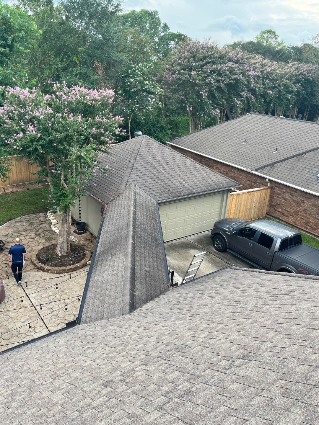 Residential Roof Replacement using GAF- Weathered Wood by Elite Roofing LLC