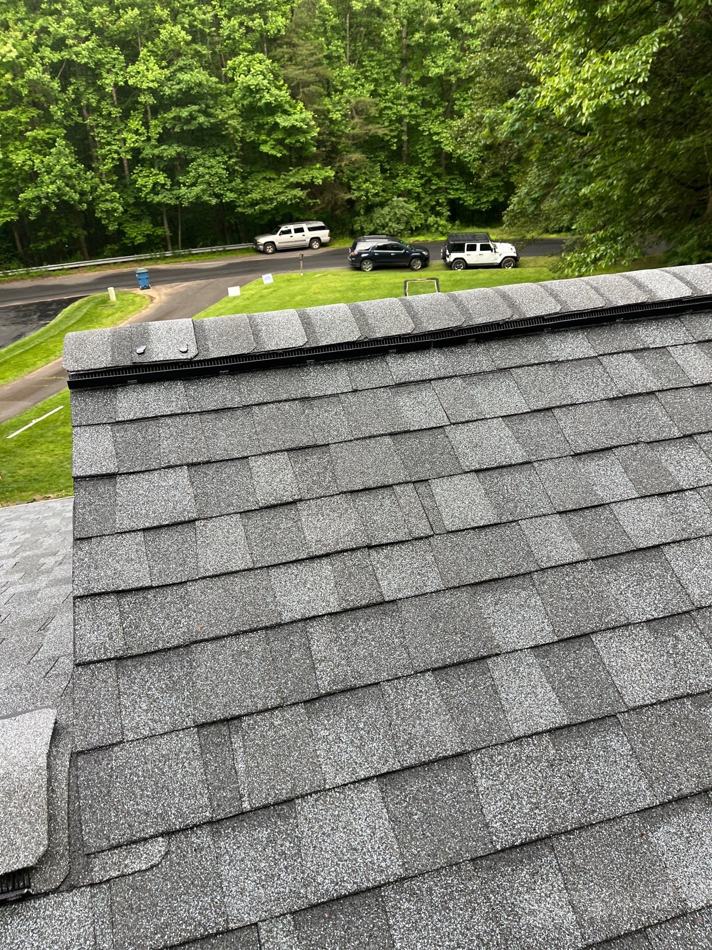 Oakton: Roof Replacement With CertainTeed Landmark Designer Shingles in Pewter by RM Banning, Inc.