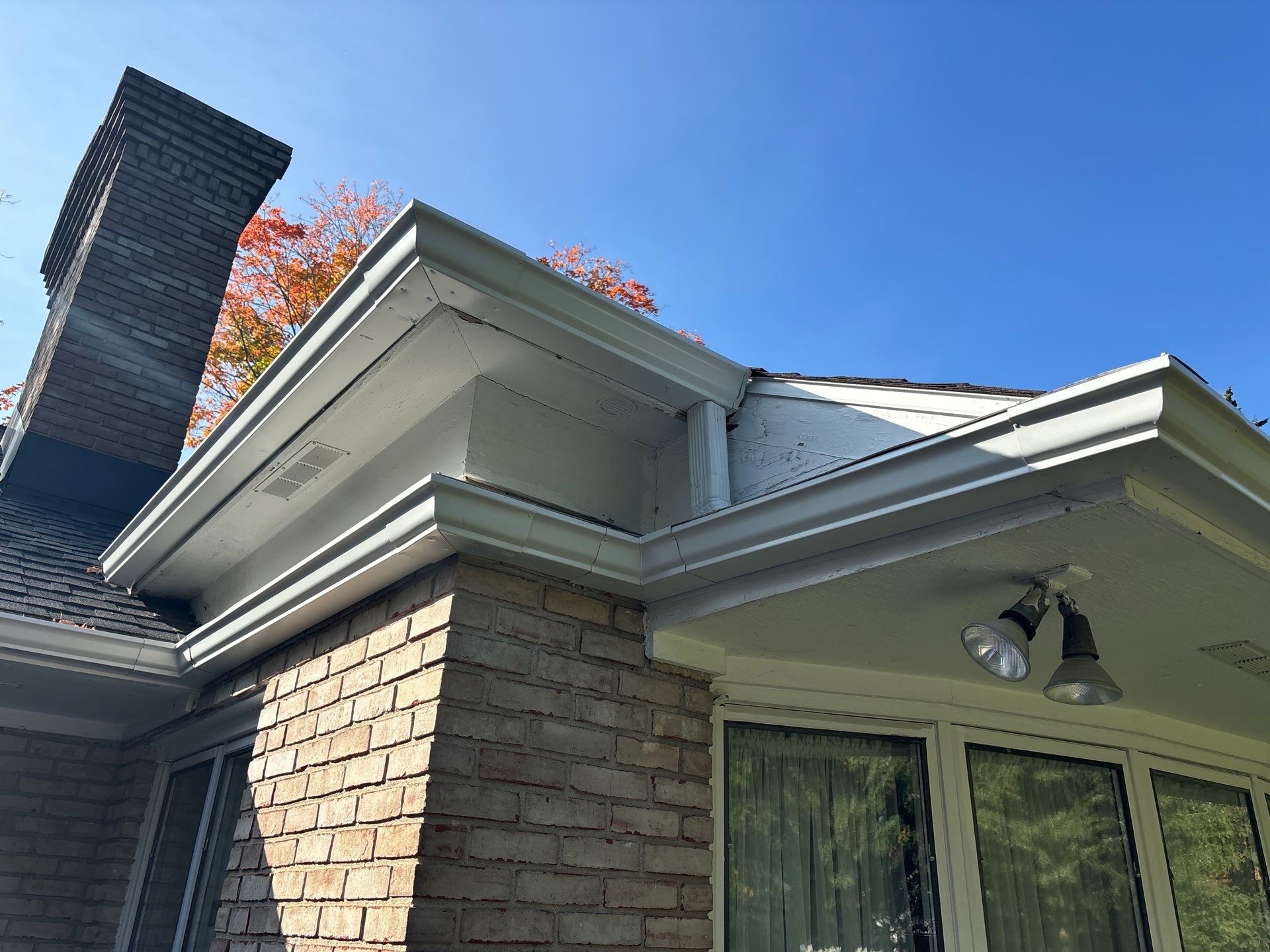 Gutter Installation using Seamless Gutters- Aluminum by Acme Exteriors