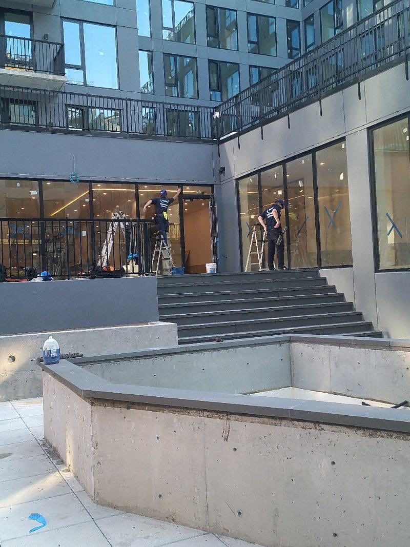 Post Construction Window Clenaing by Total Window Service