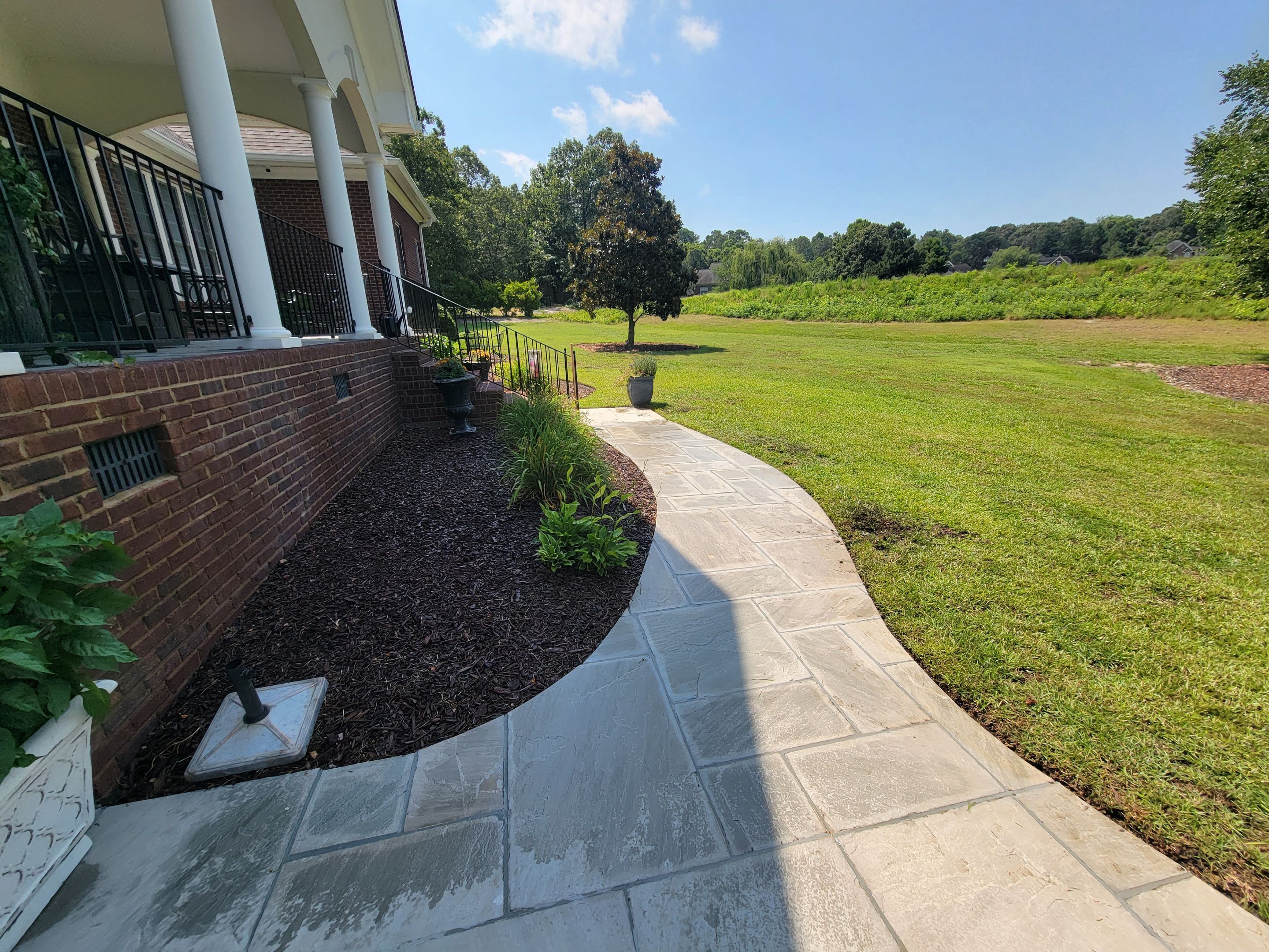paver patio using Concrete Sealant by DuraSeal