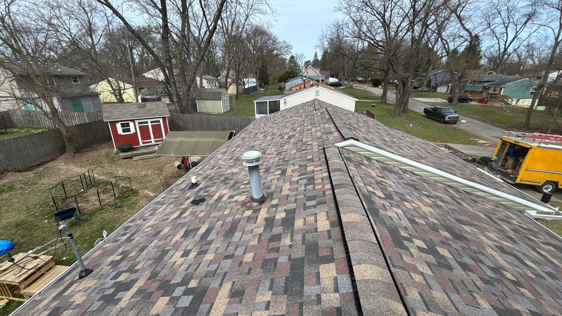 Roof Replacement using Owens Corning Summer Harvest by 180 Contractors