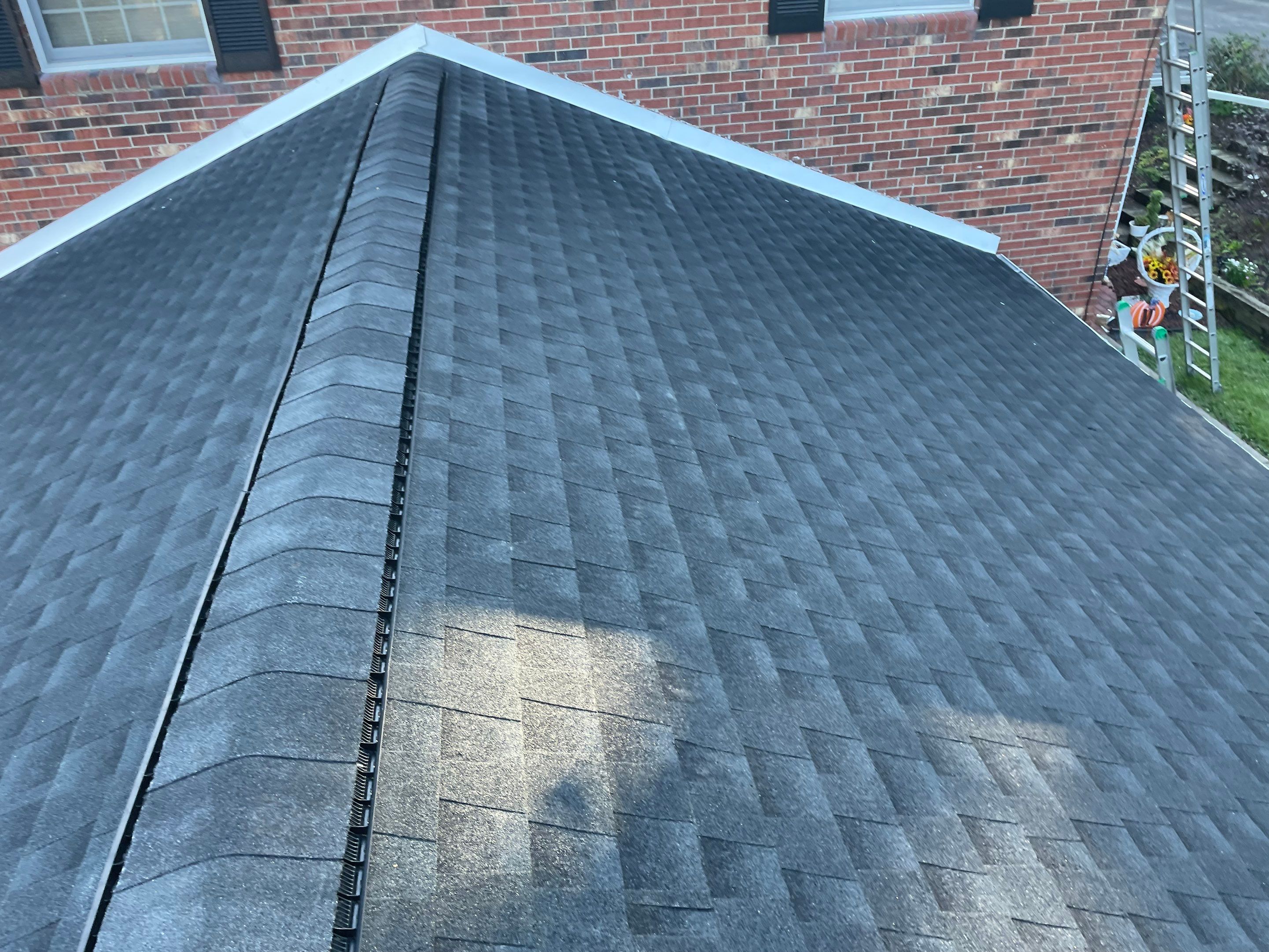 Residential Roofing Installation using GAF Timberline HDZ, Black by Rainstoppers Roofing