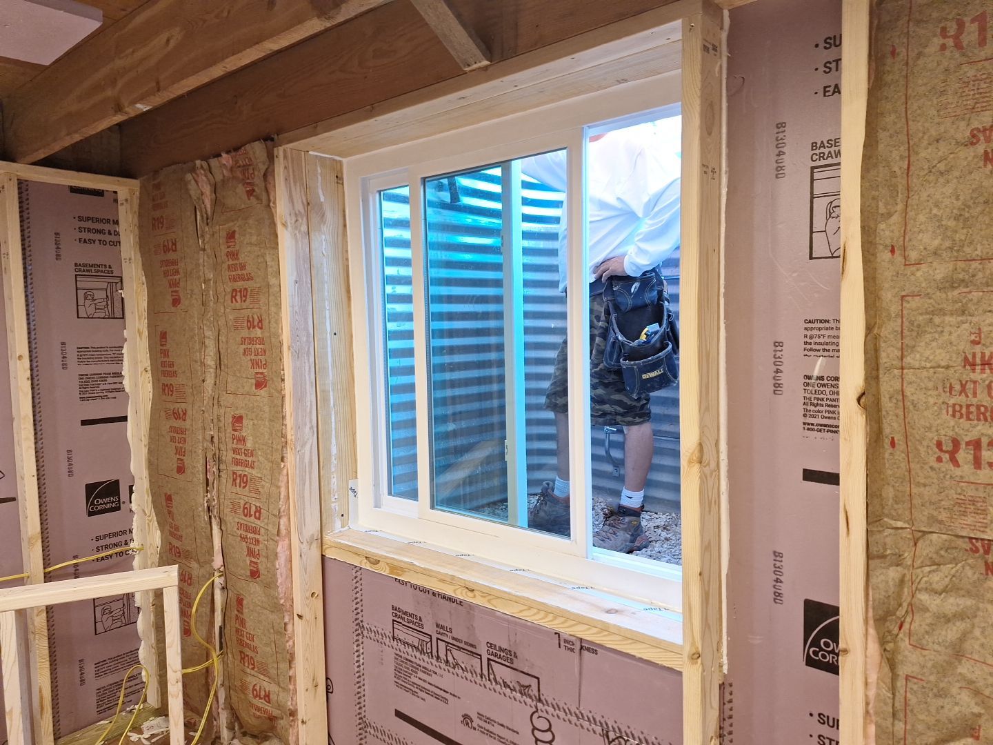 Egress Window using Provia Windows by Total Restoration Services