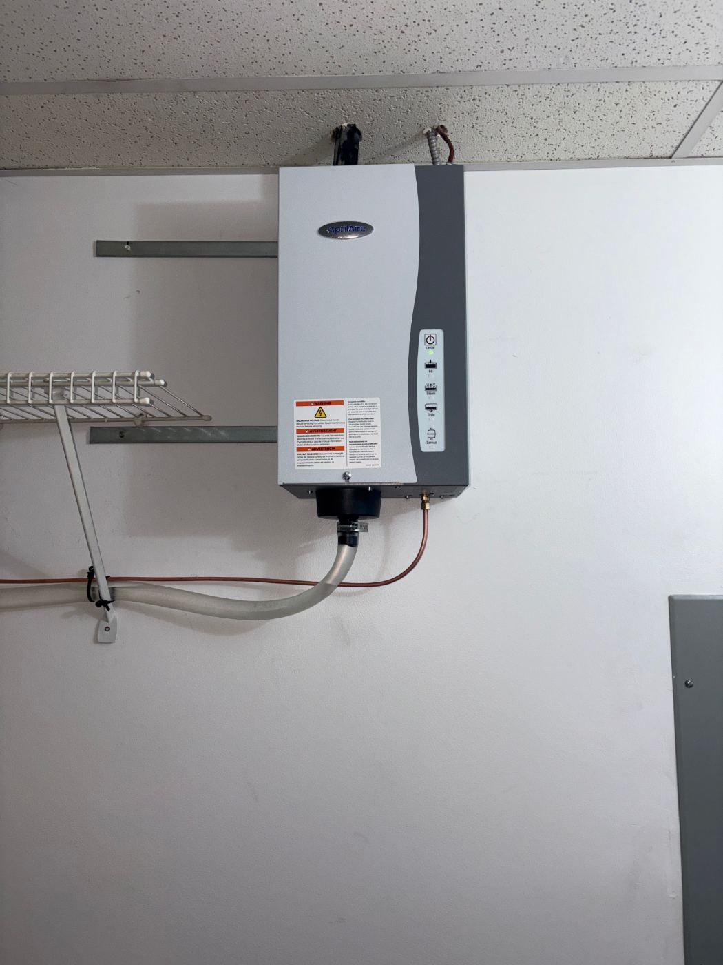 AprilAire 800 Steam Humidifier Installation – Chicago (South Loop), IL | GSHA Services, LTD by GSHA Services LTD