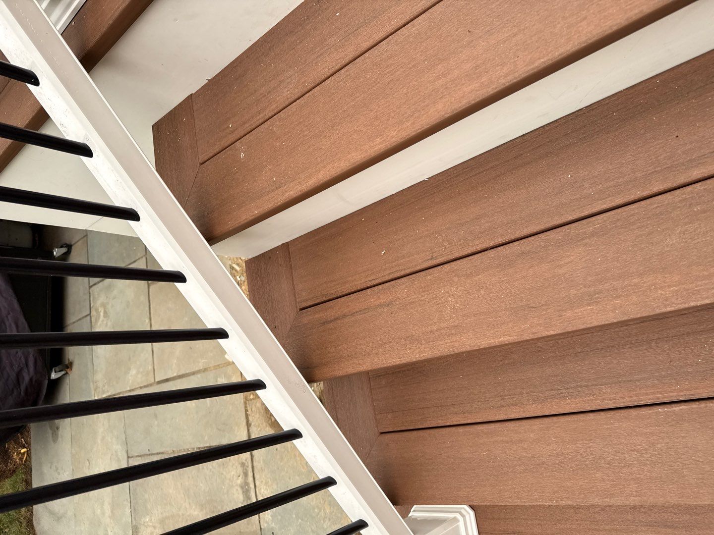 Custom TimberTech Composite Deck Replacement in Newburyport, MA by Sensible Home Solutions