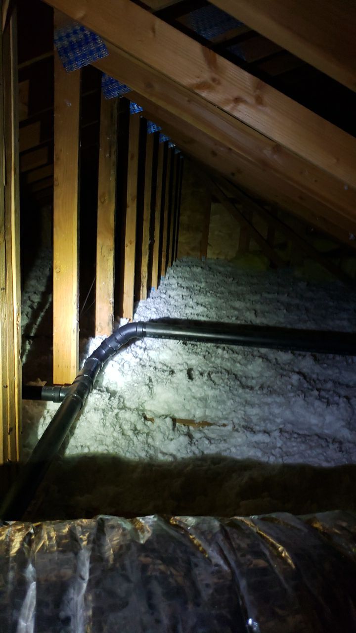 Attic Insulation using Owens Corning Insulation by Byers Enterprises 