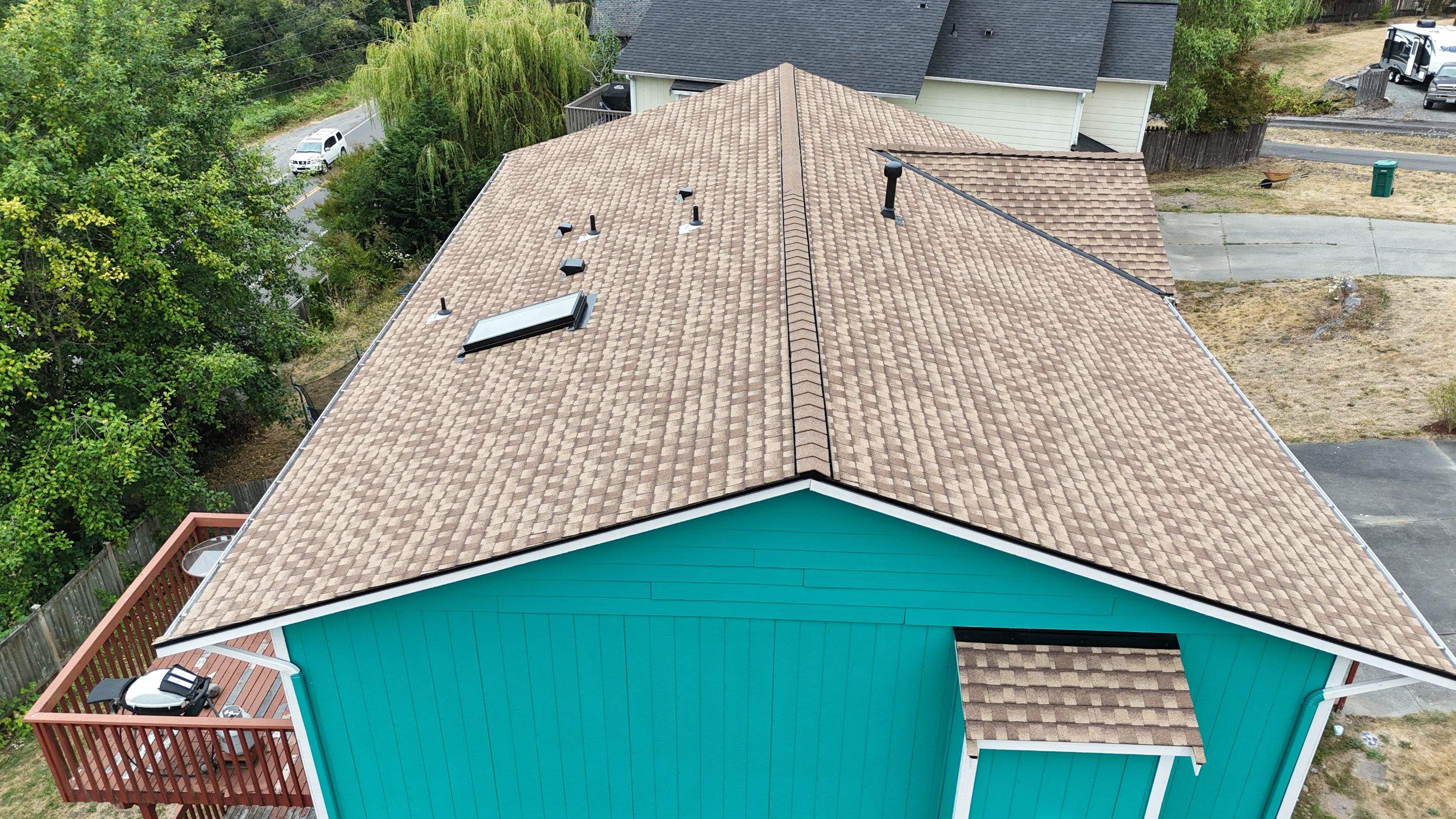 Residential Roofing Installation using GAF HDZ Shingles by Roofing Formula LLC