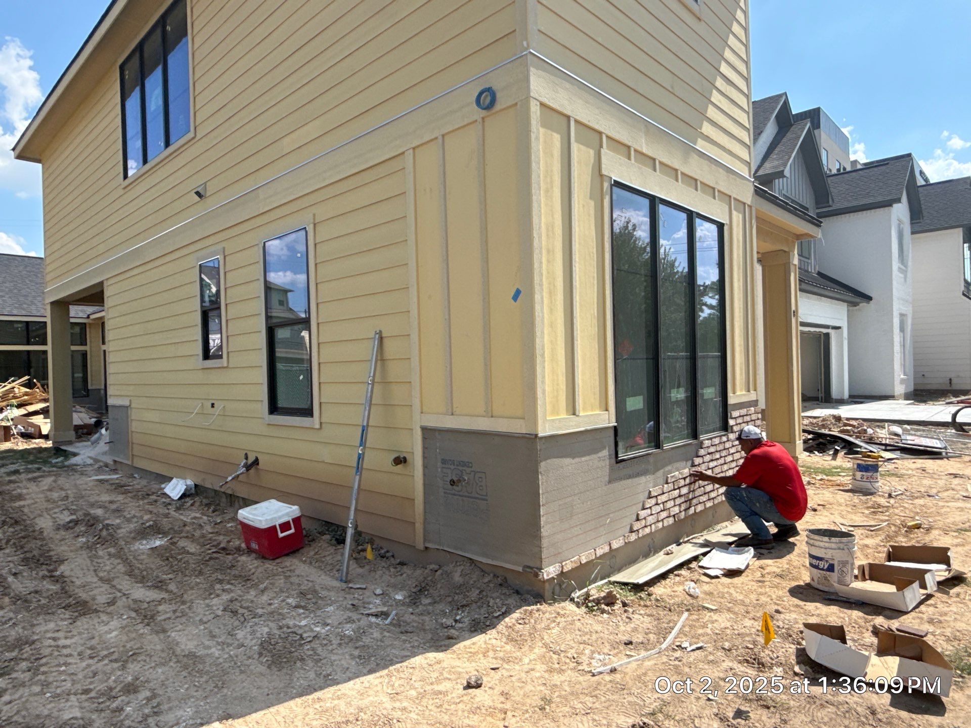 Midtown Breakthrough: Thin Brick on Permabase by Apex by Apex Conventional Stucco Llc
