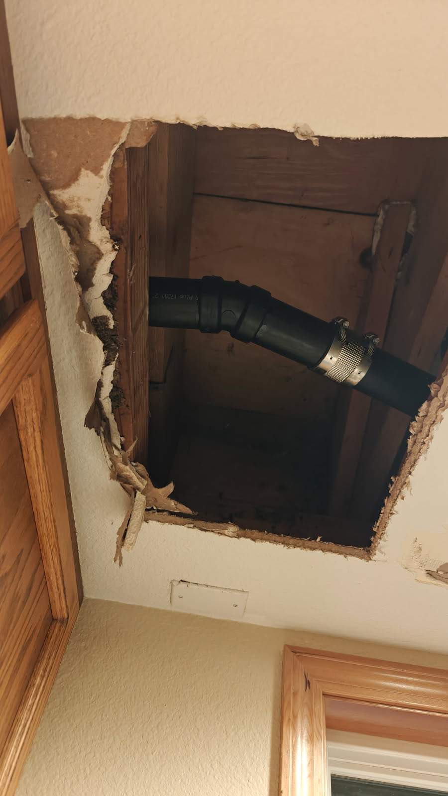 Ceiling Drywall Repair by Equipped Painting