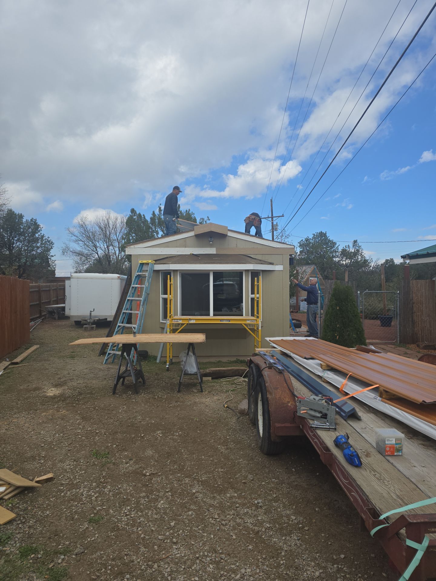 Project in Sandia Park by Ark Light Construction