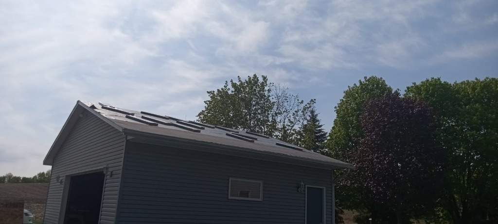 Residential Roofing Installation using Certainteed Landmark Moire Black by MODERN EXTERIOR SYSTEMS