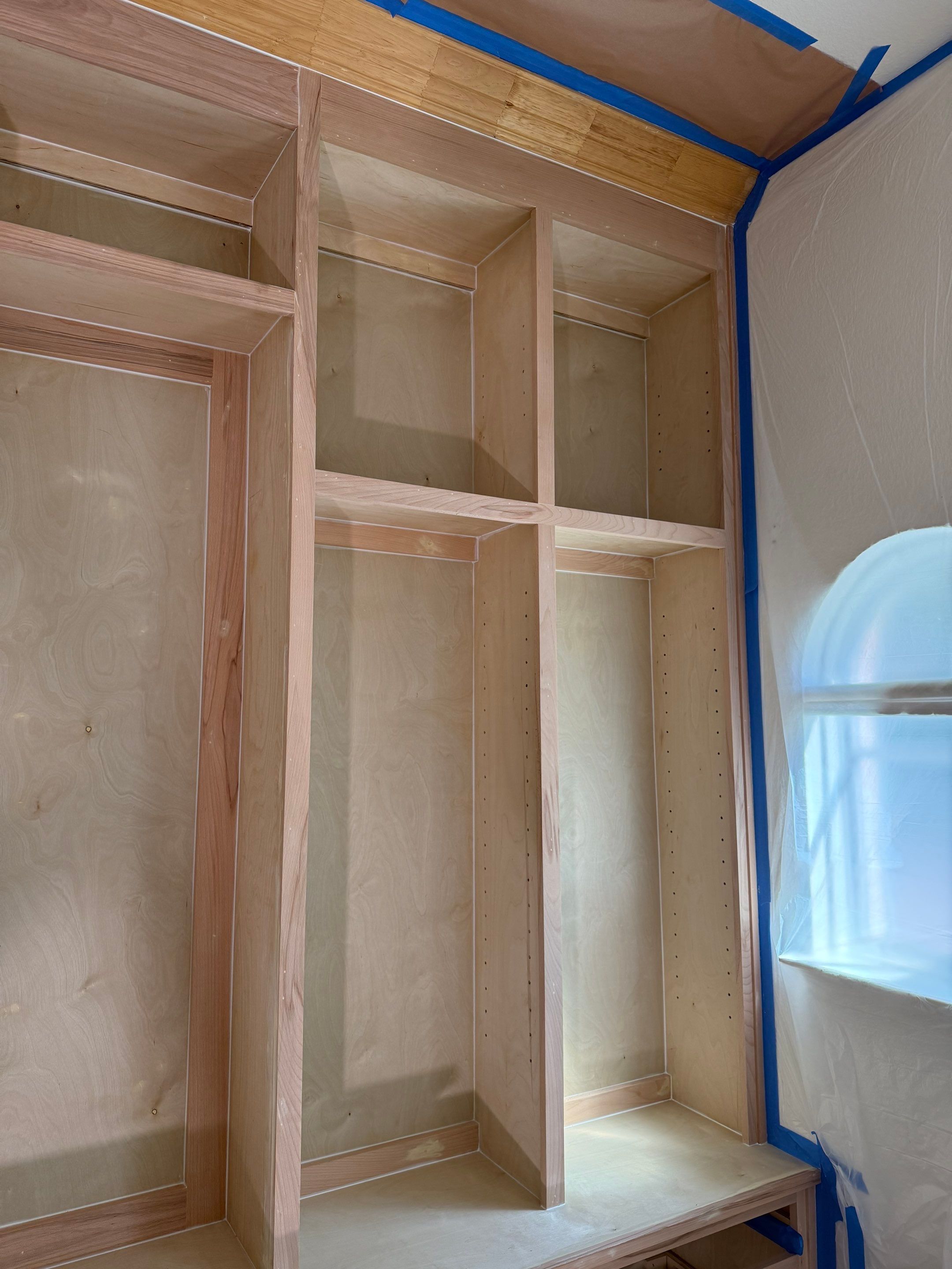 Creative Space - Cabinets painting by Nomad Painting